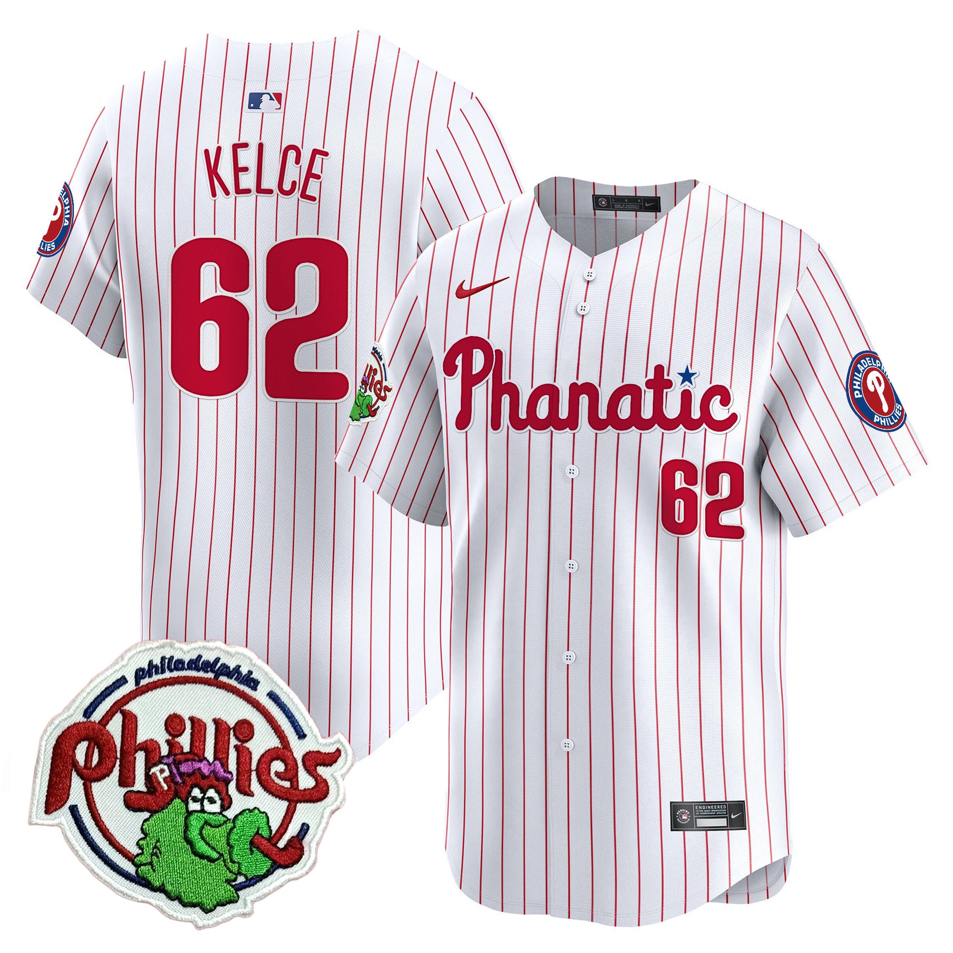 White Pinstripe - Jason Kelce