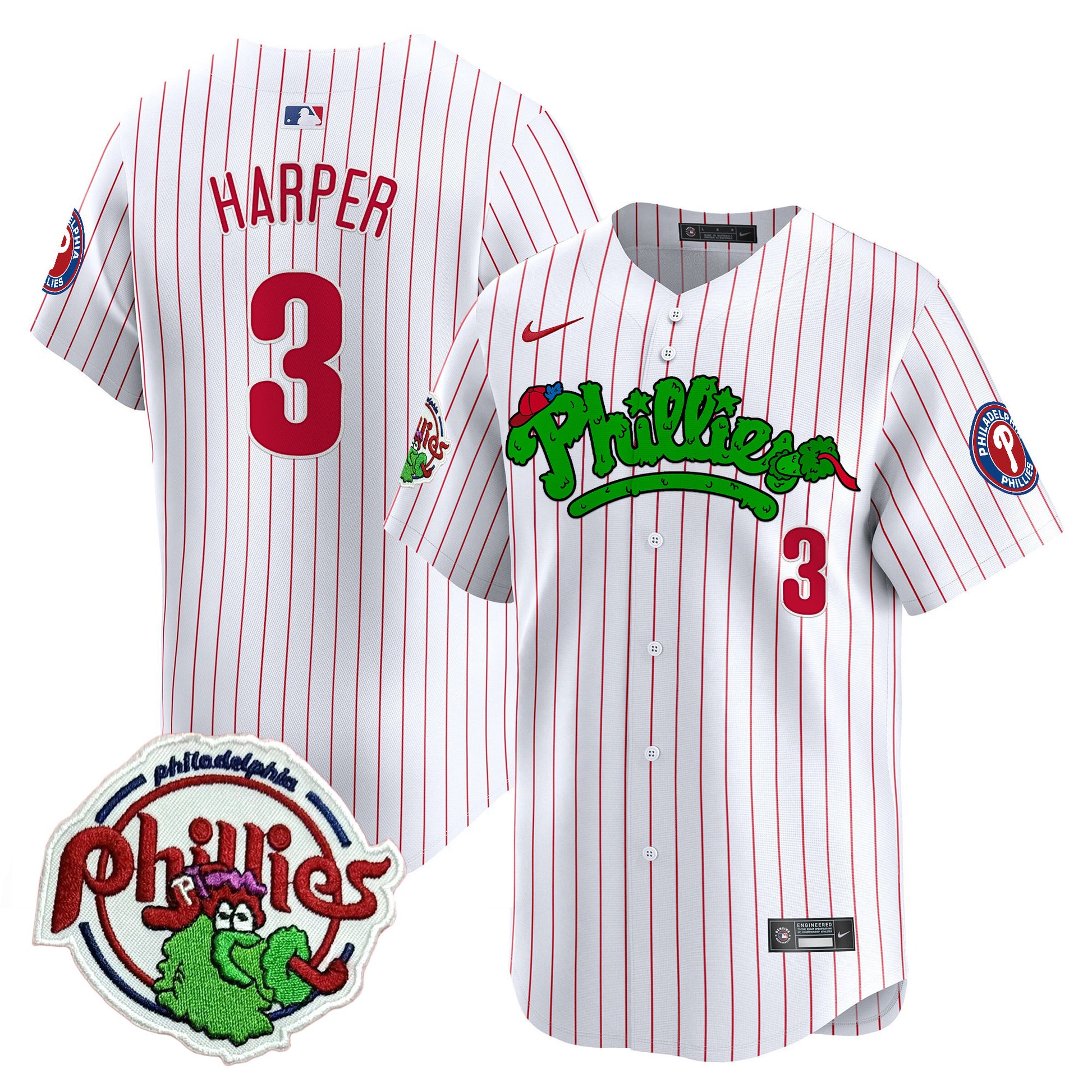 White Pinstripe - Bryce Harper