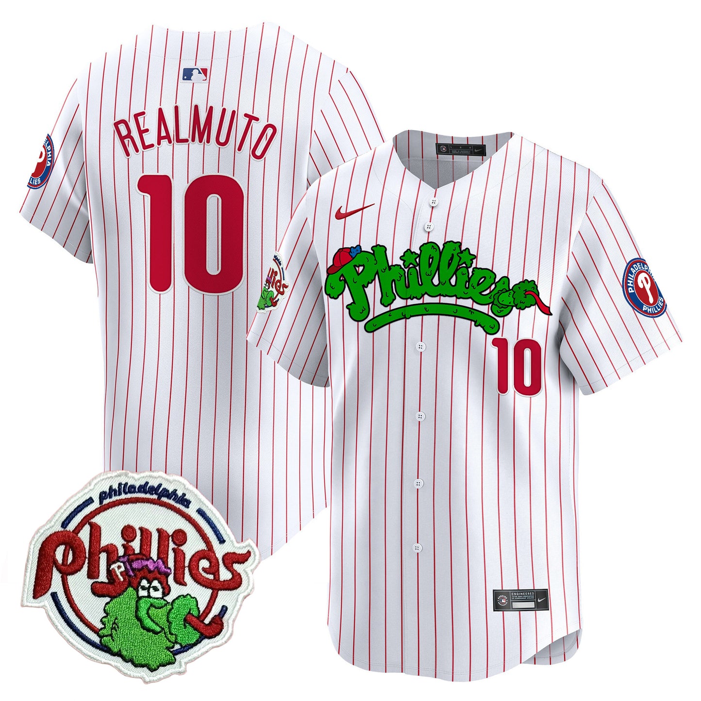 White Pinstripe - J.T.Realmuto