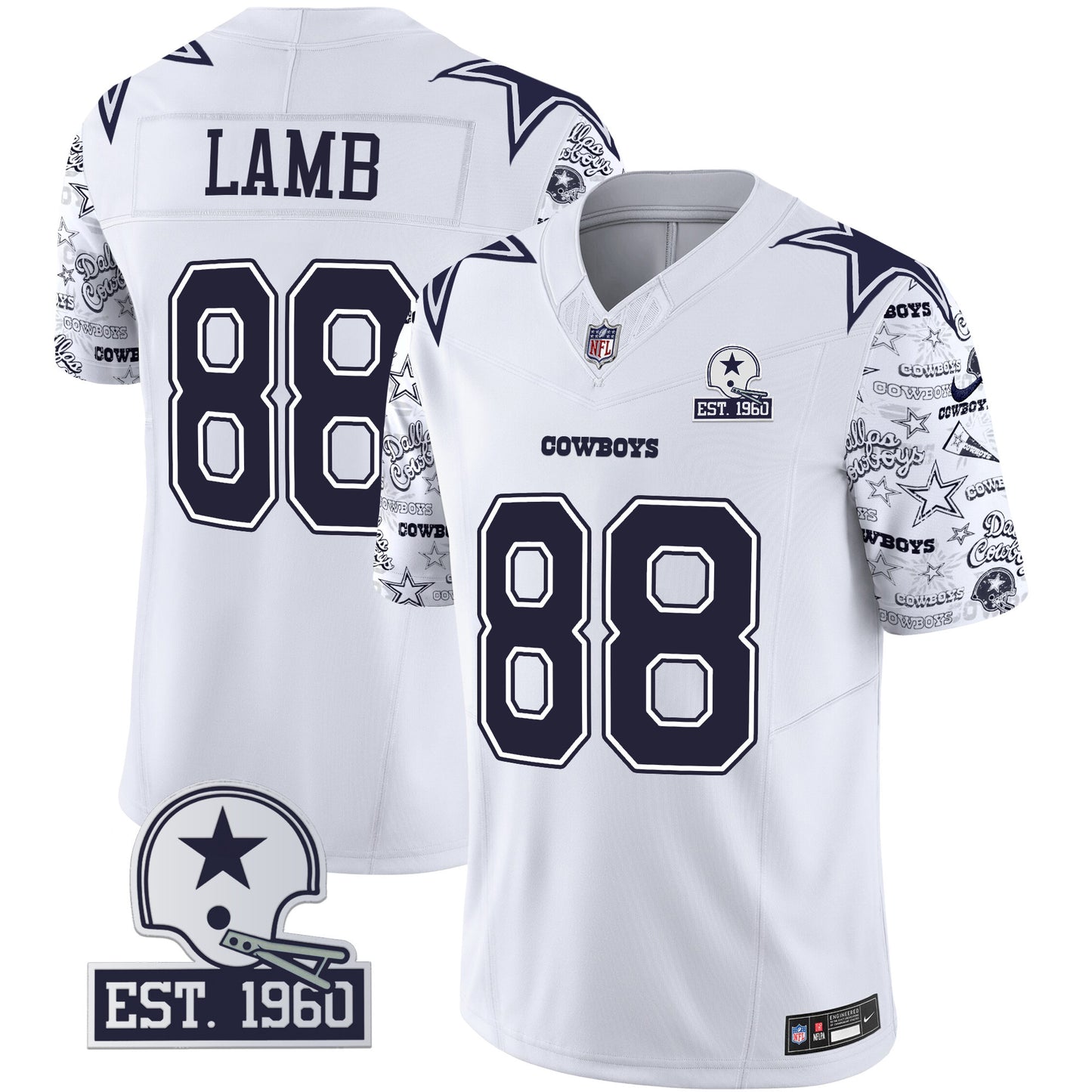 White - CeeDee Lamb