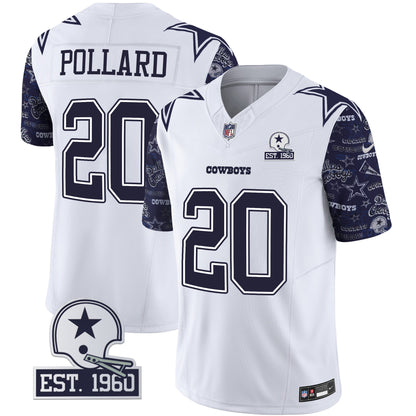 Navy Sleeves - Tony Pollard