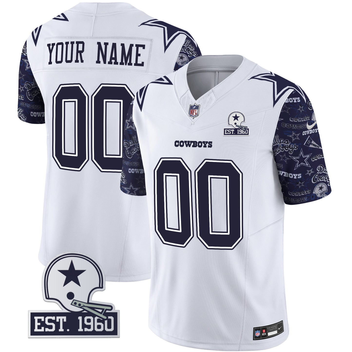 Navy Sleeves
