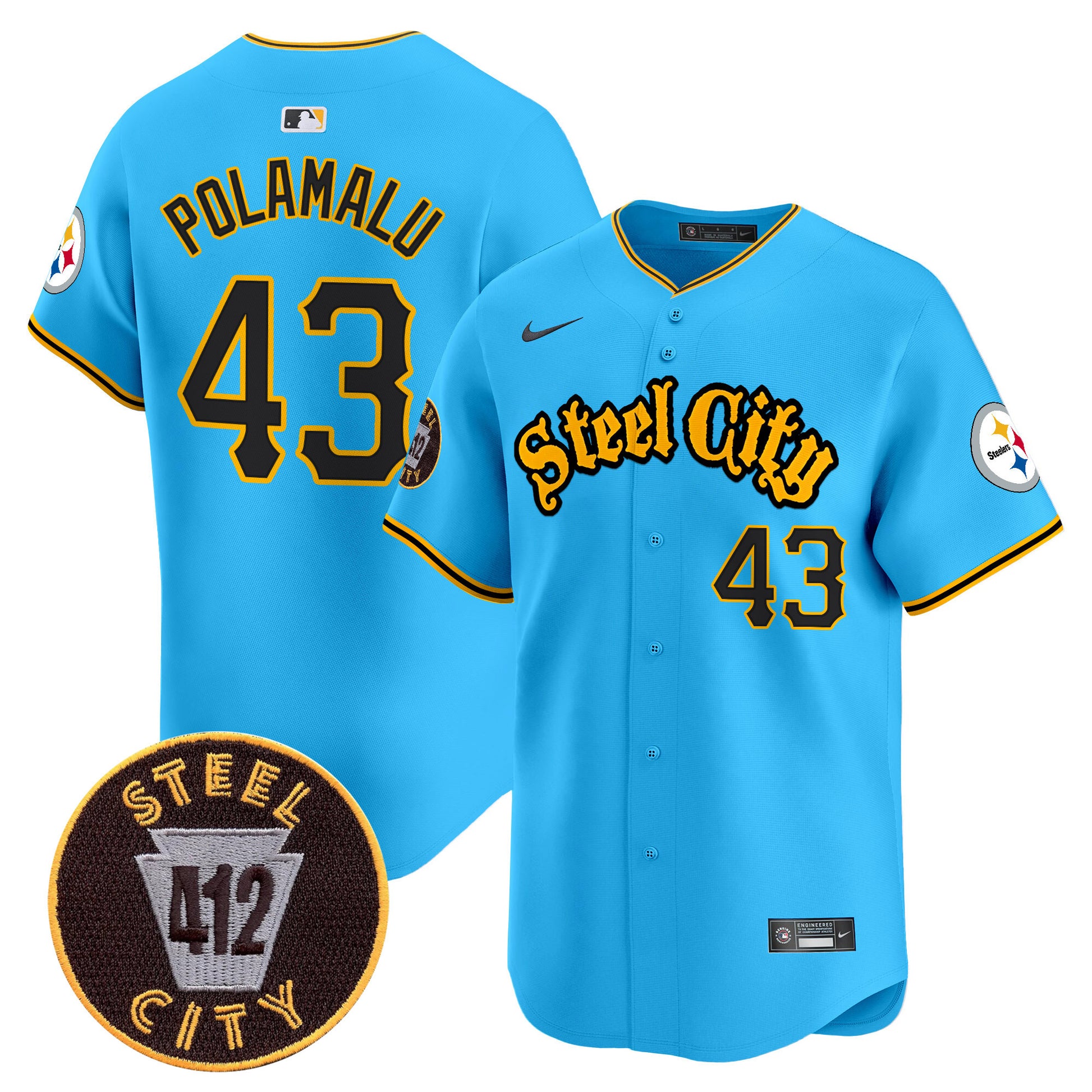 Light Blue - Troy Polamalu