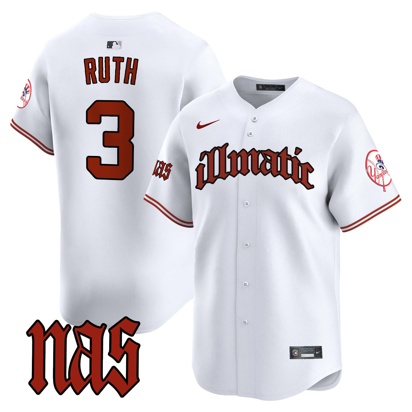 White - Babe Ruth