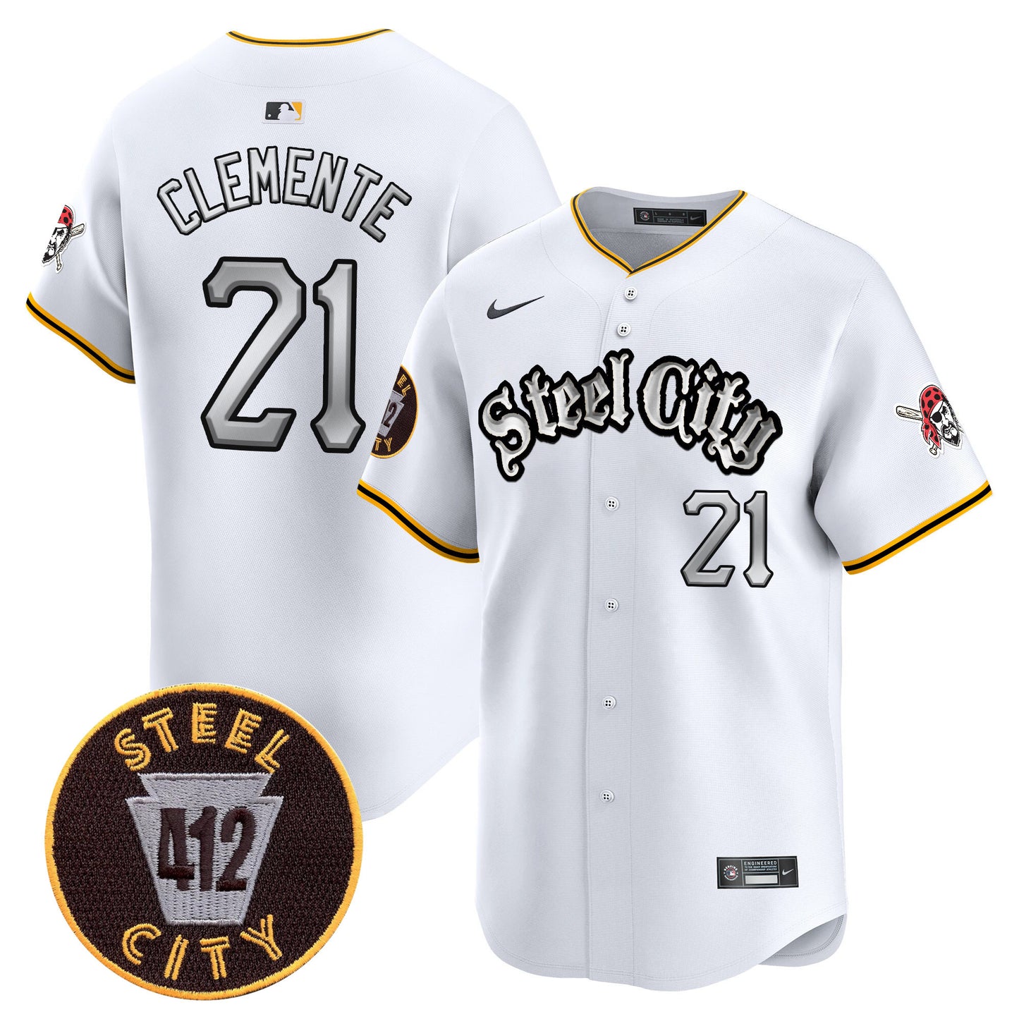White - Roberto Clemente