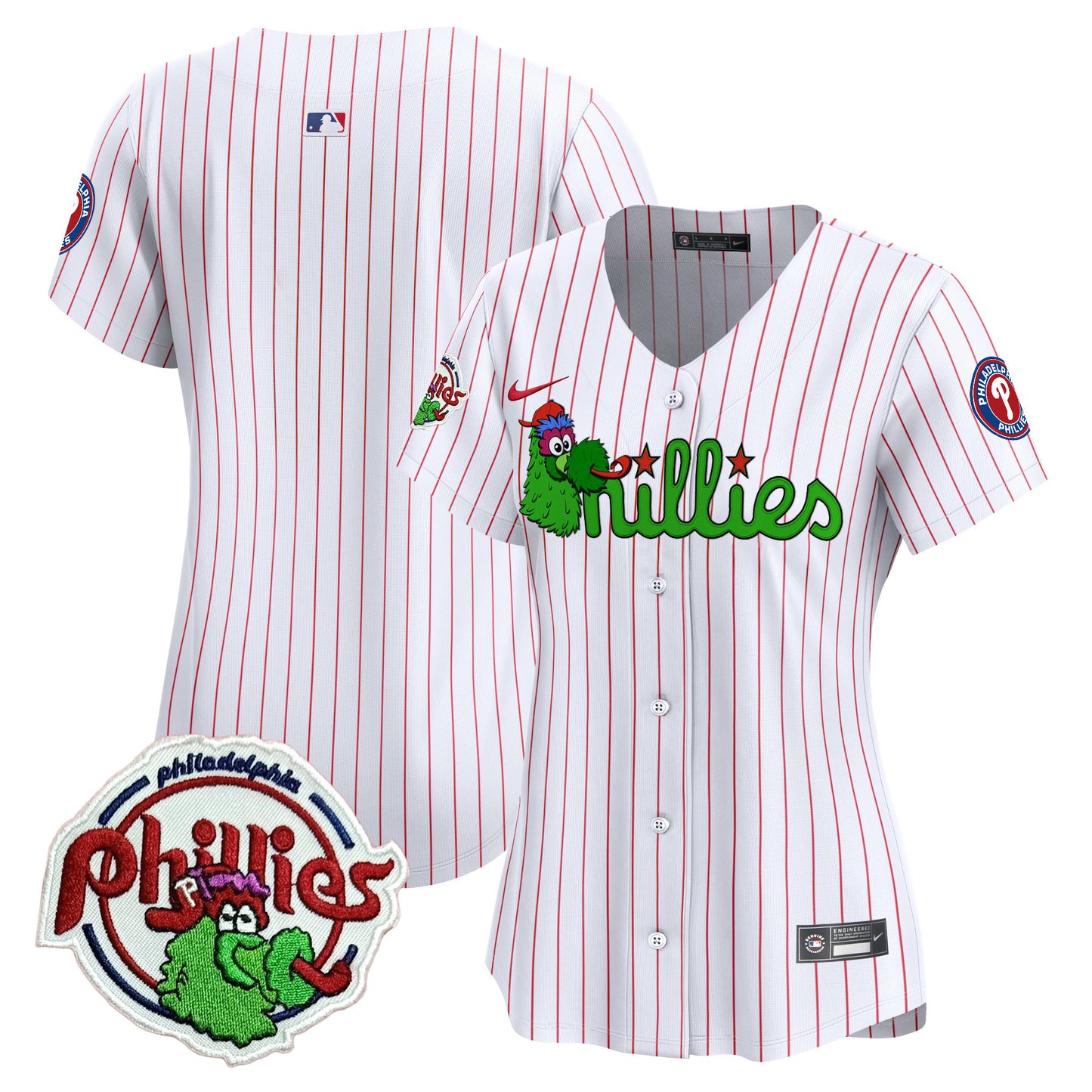 White Pinstripe - Team