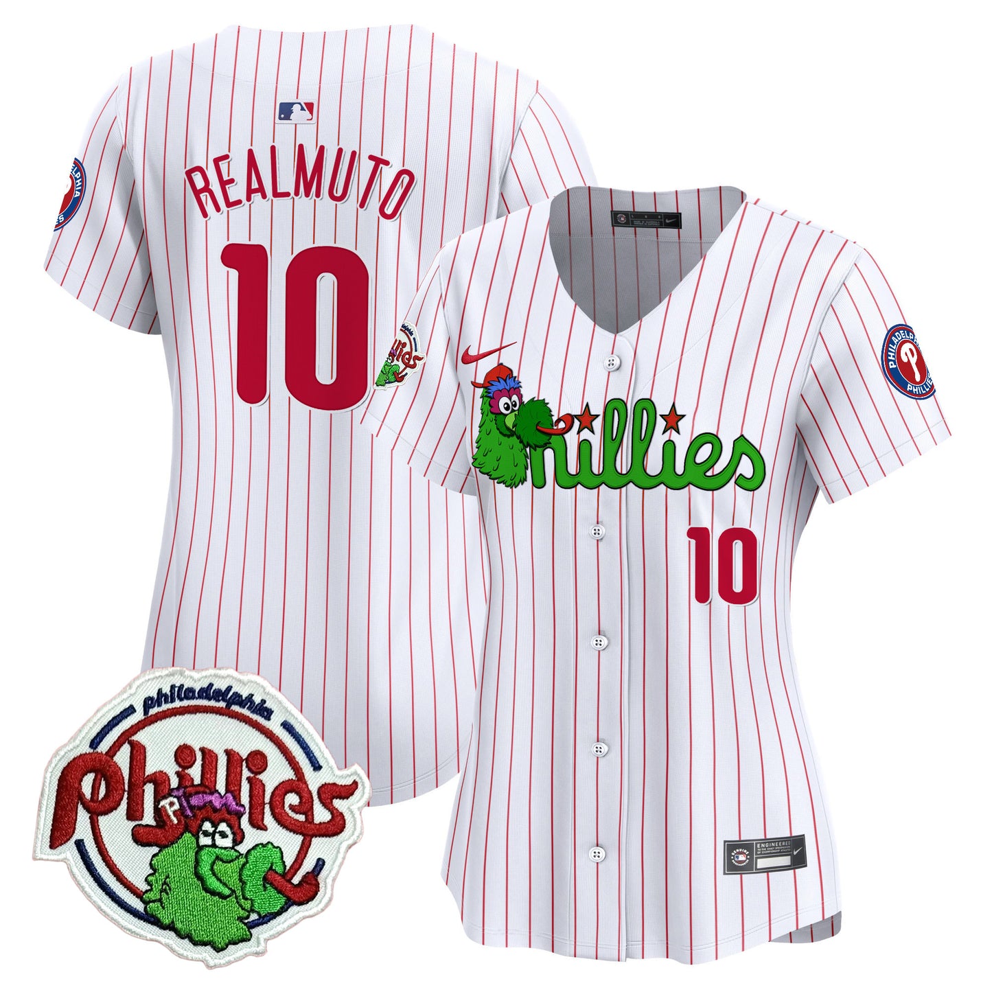 White Pinstripe - J.T.Realmuto