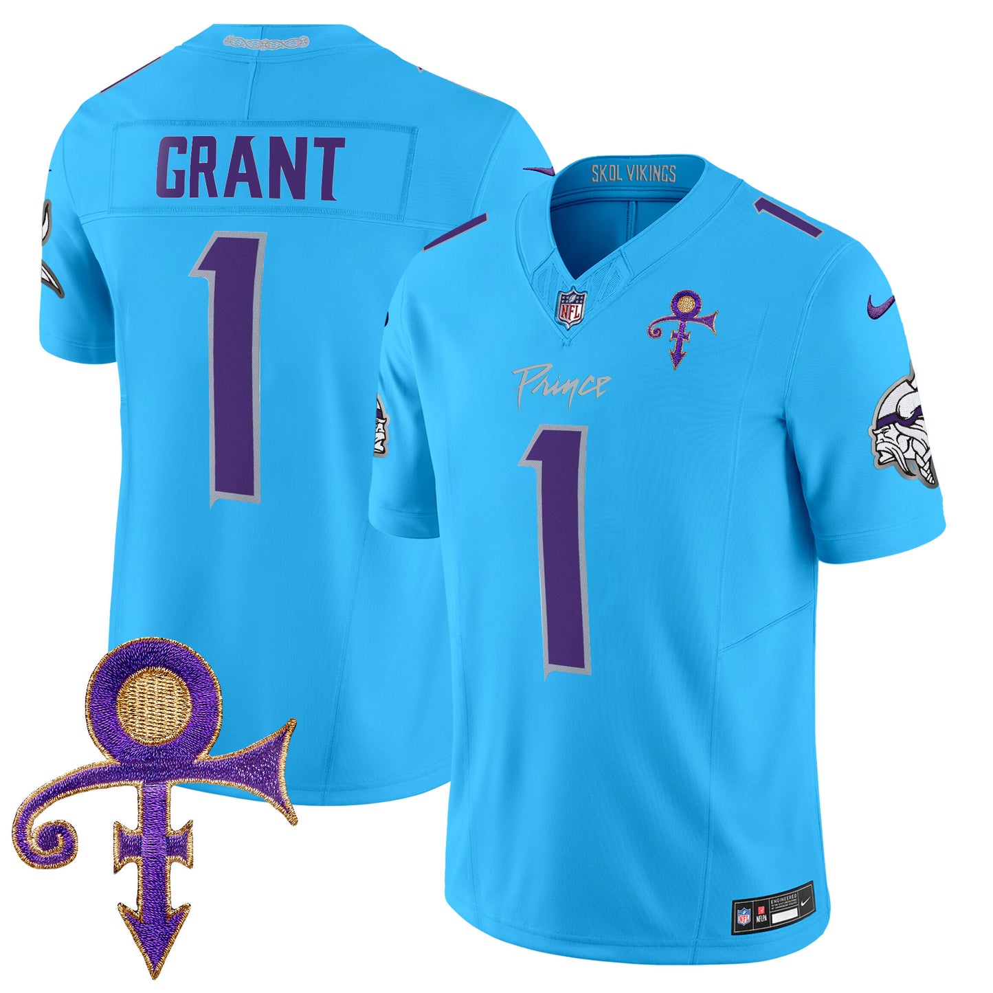 Light Blue - Bud Grant