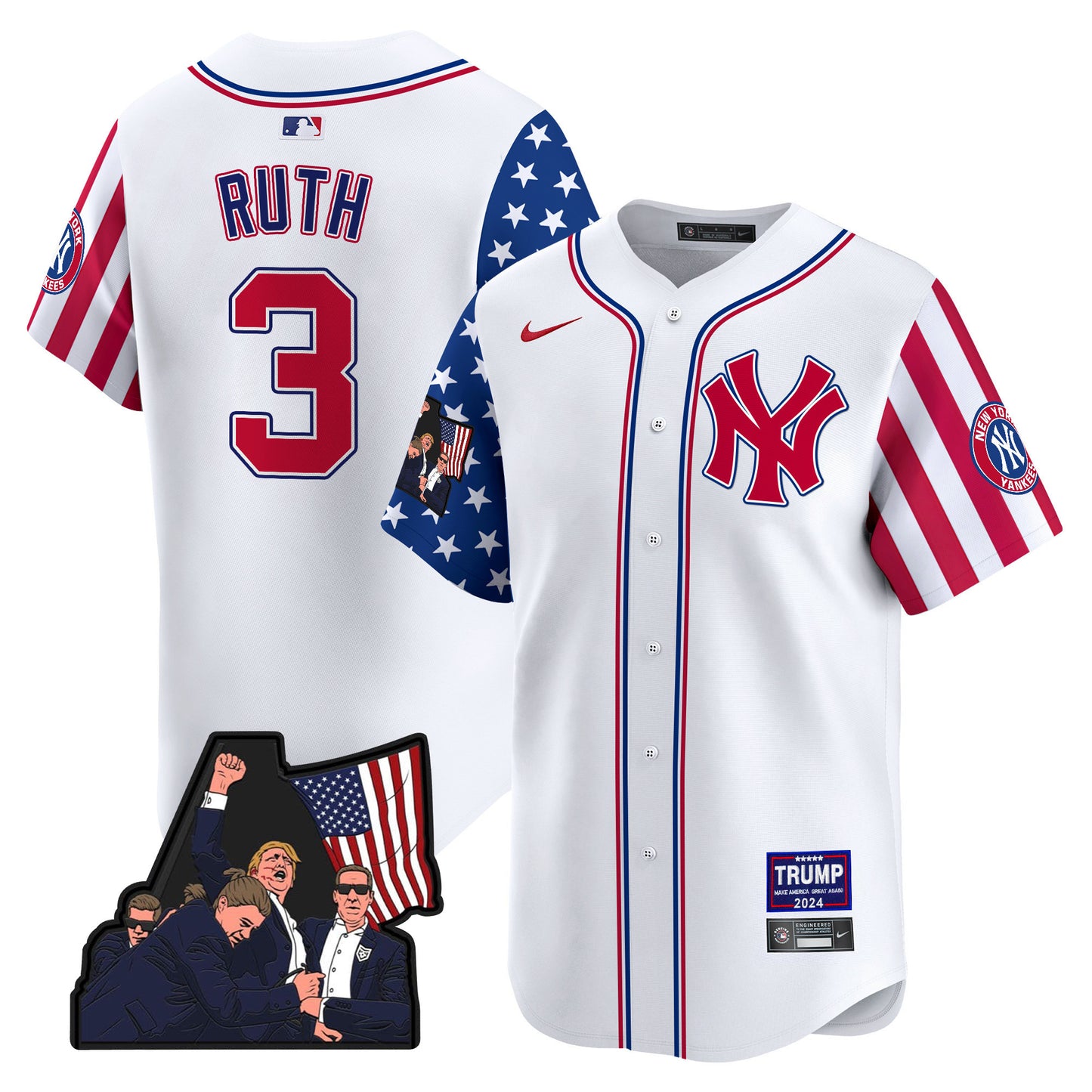 White - Babe Ruth