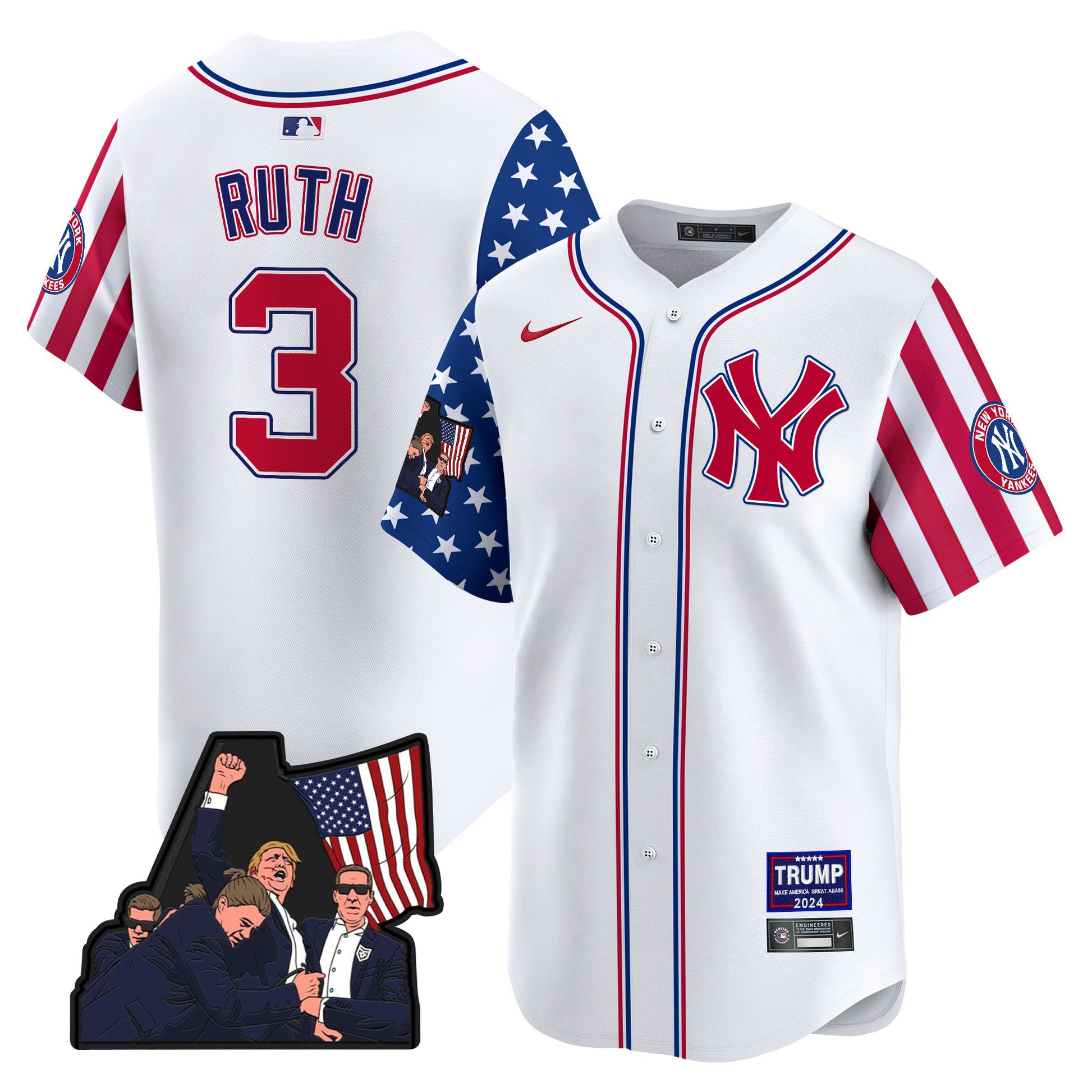 White - Babe Ruth