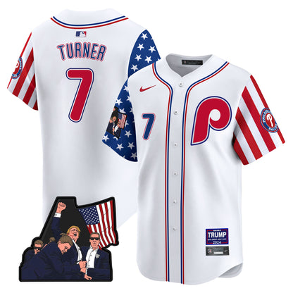 White Alternate - Trea Turner