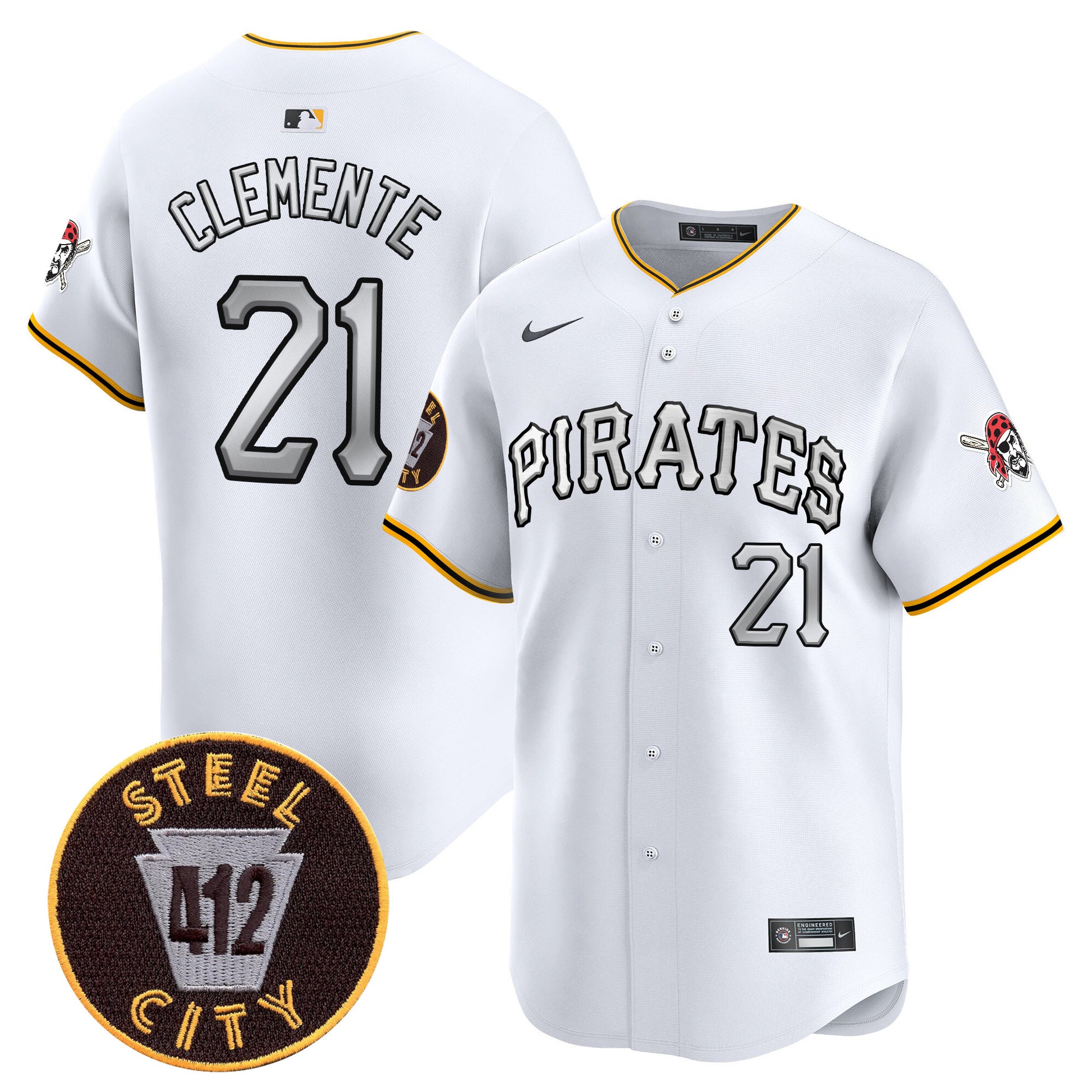 White - Roberto Clemente