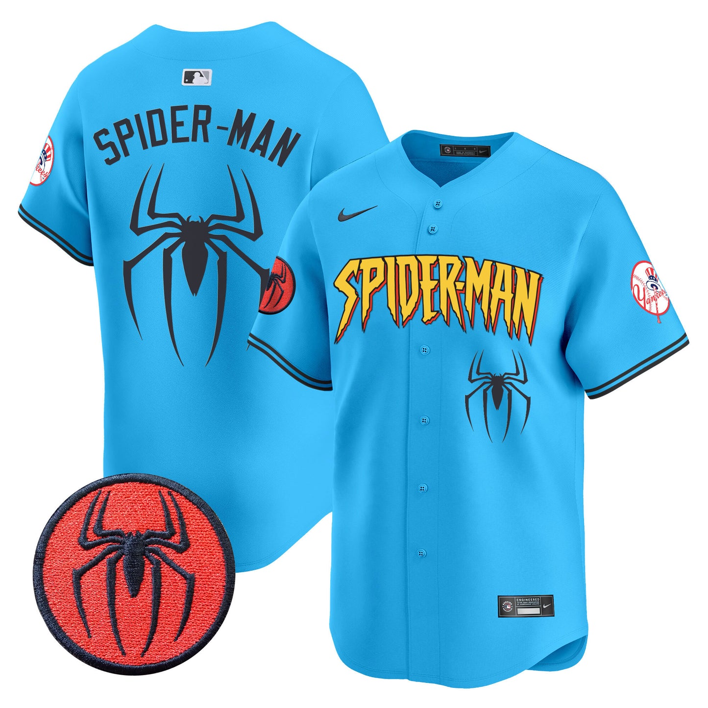 Light Blue - Spider-Man