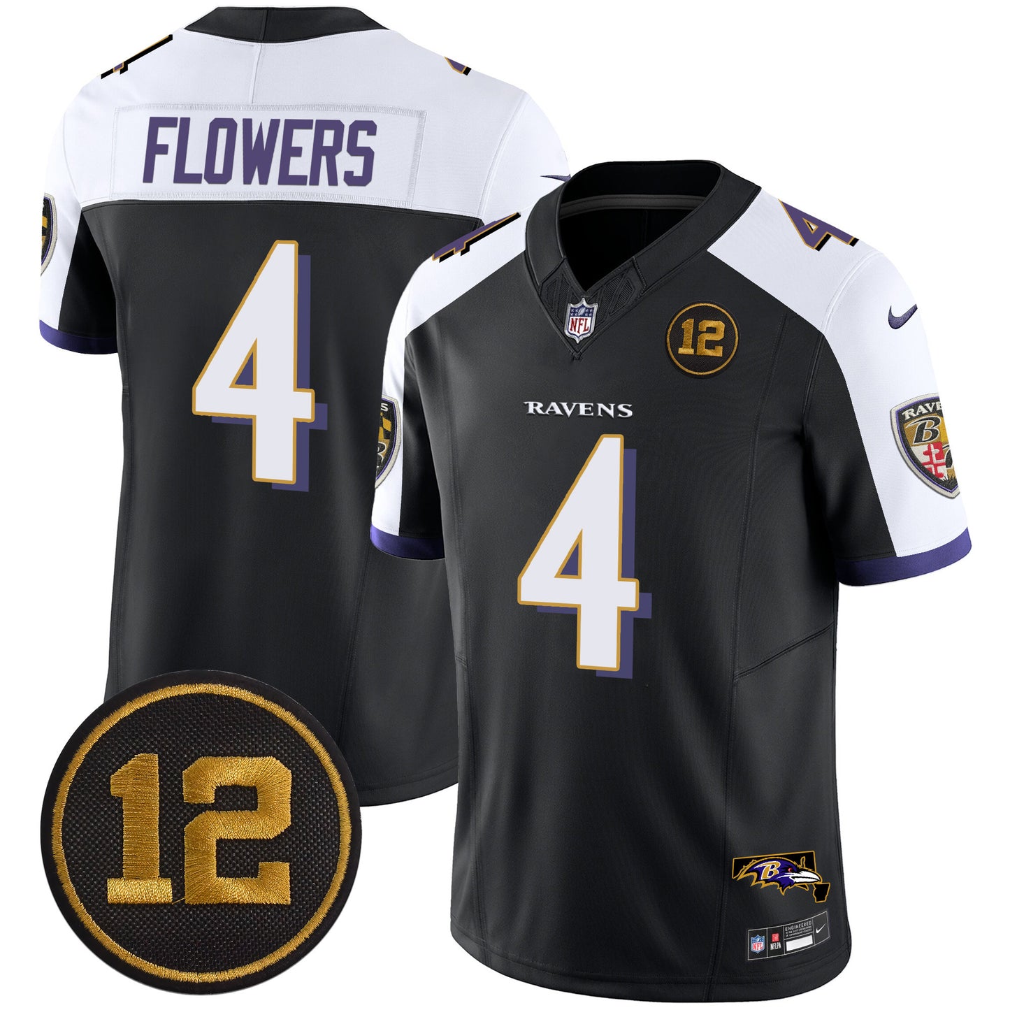 Black Alternate - Zay Flowers