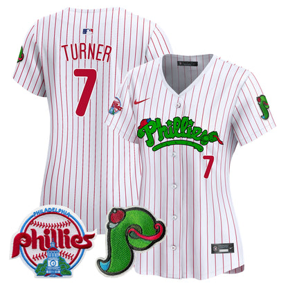 White Pinstripe - Trea Turner