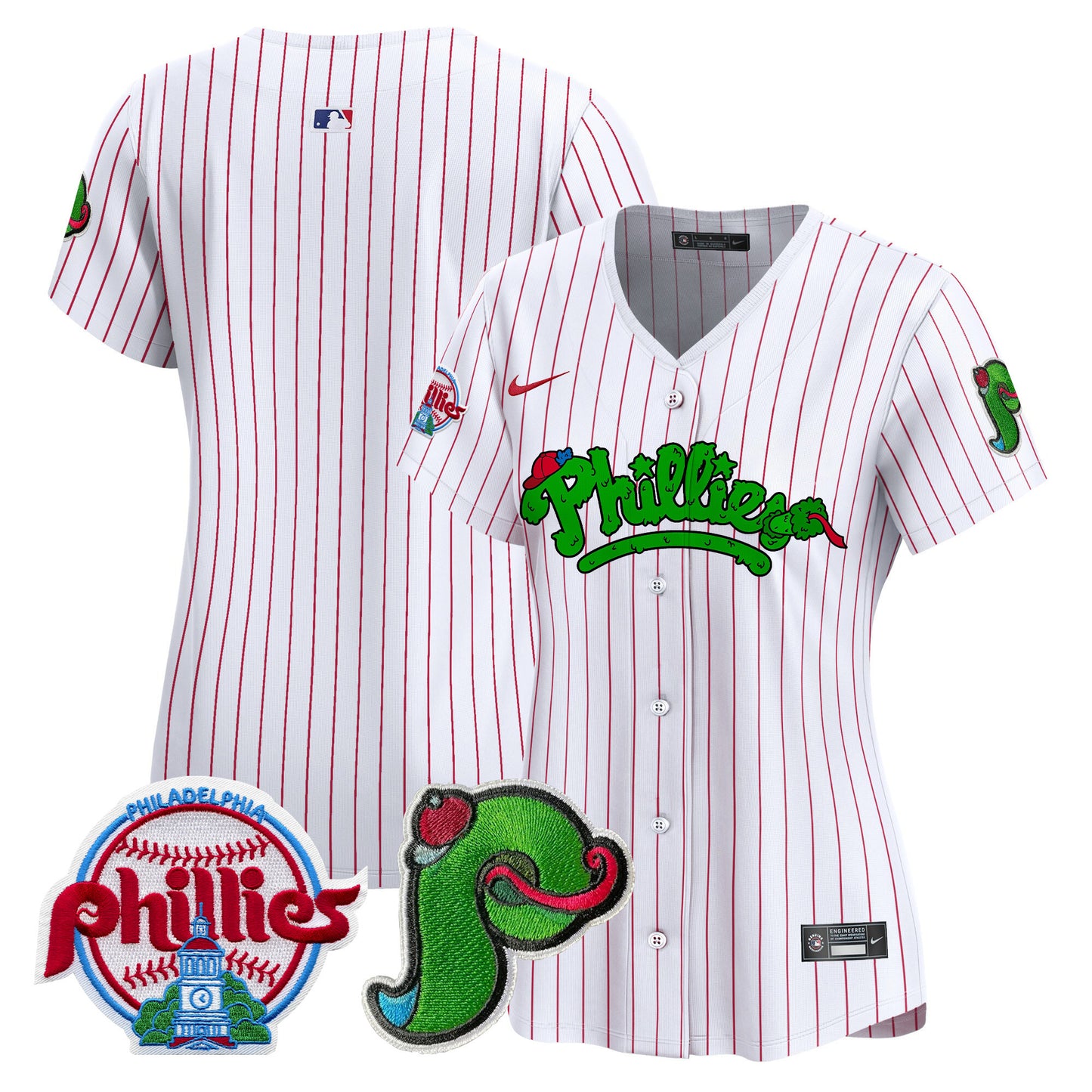 White Pinstripe - Team