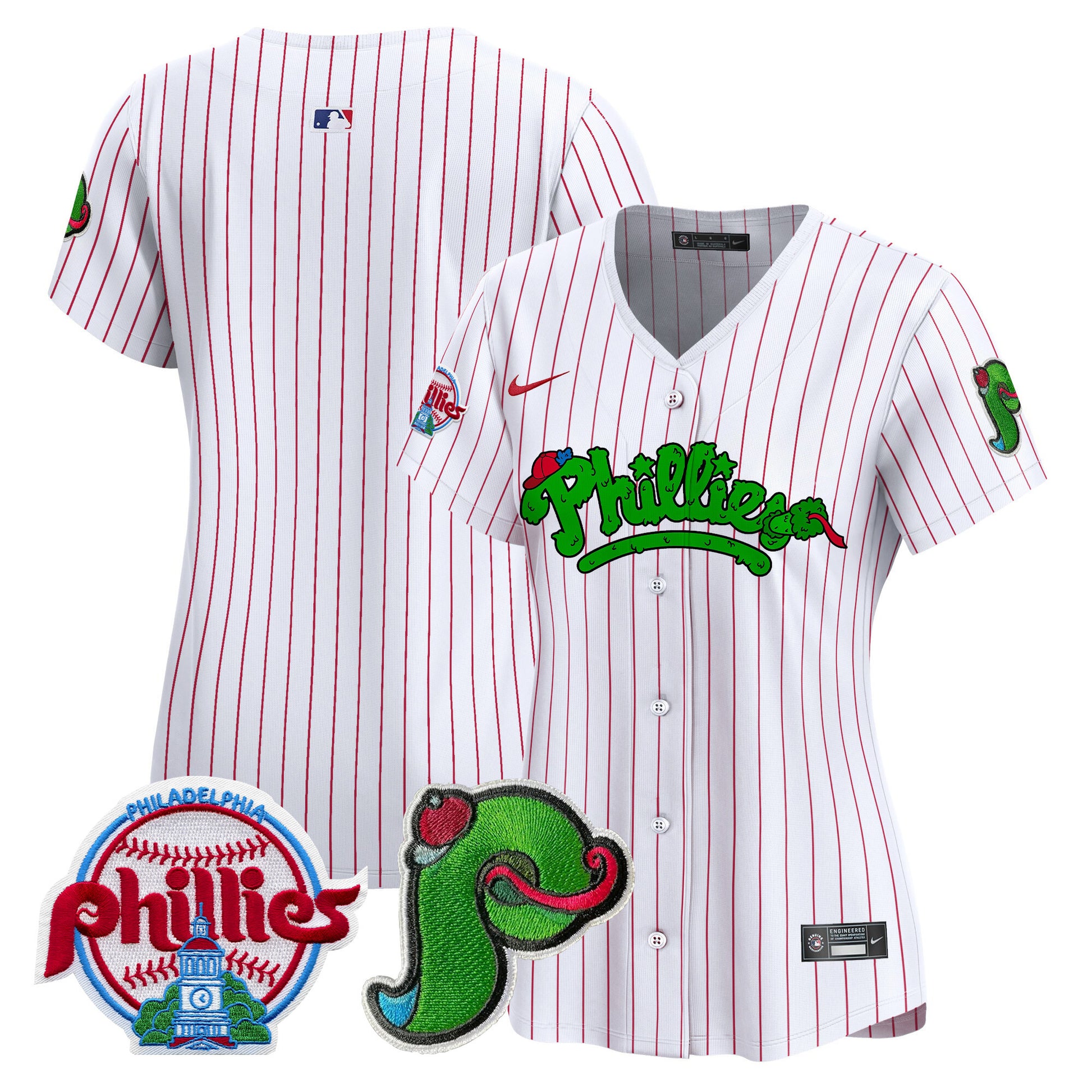 White Pinstripe - Team
