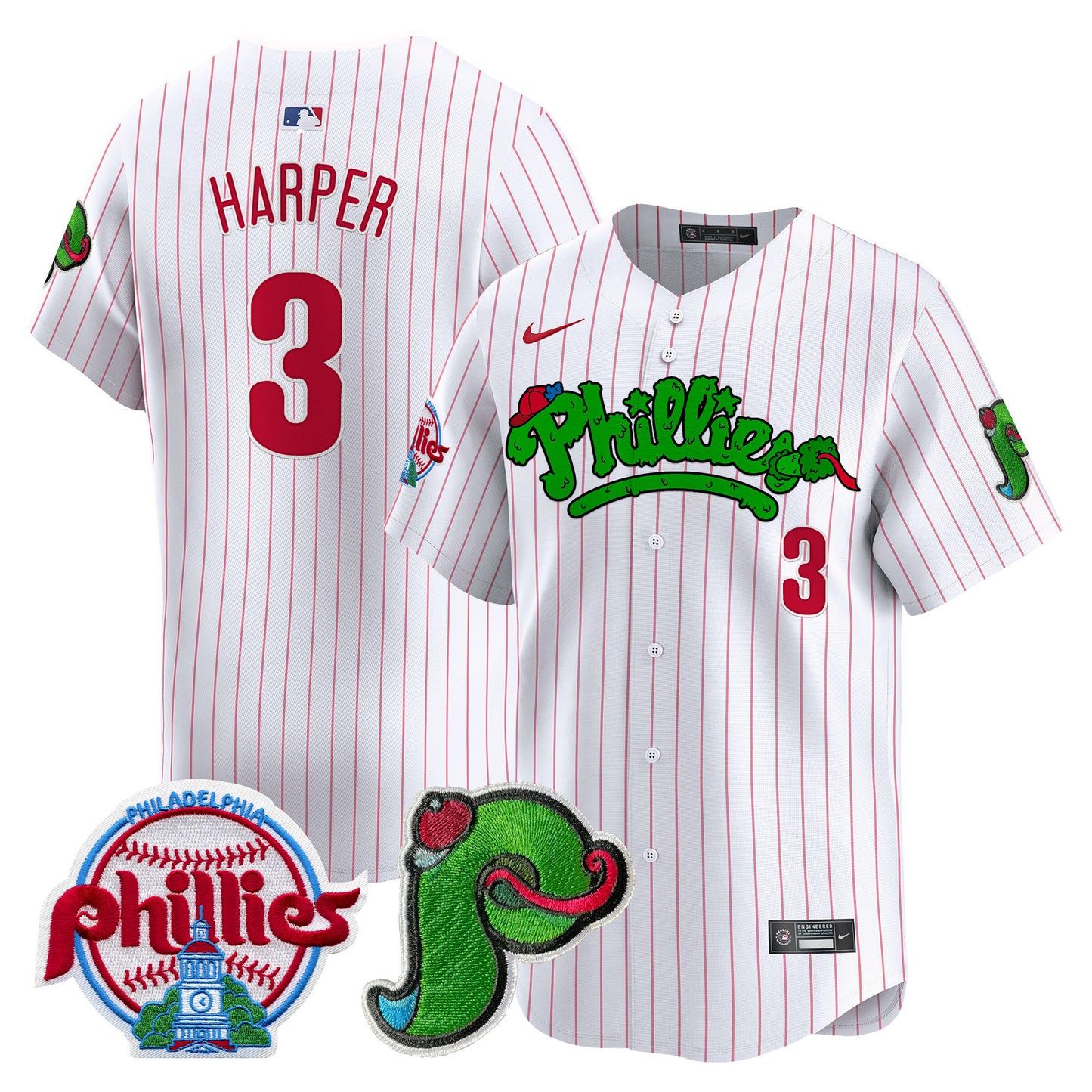 White Pinstripe - Bryce Harper