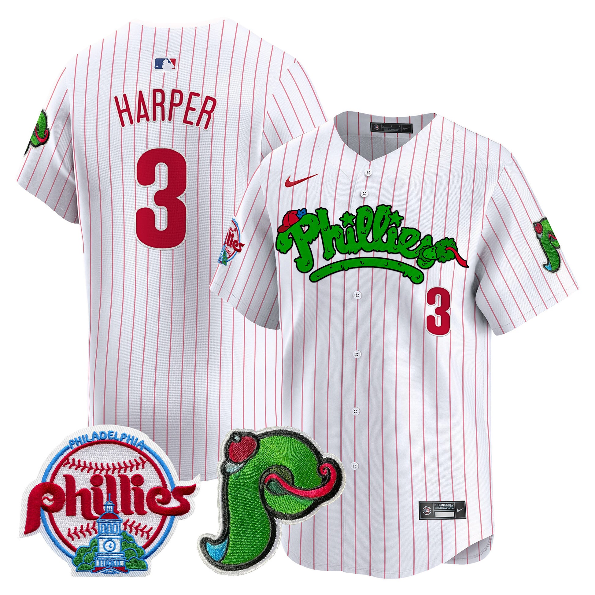 White Pinstripe - Bryce Harper