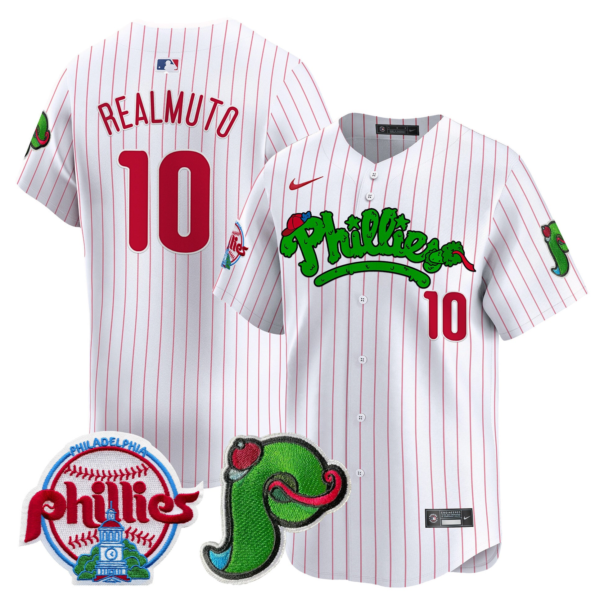 White Pinstripe - J.T.Realmuto