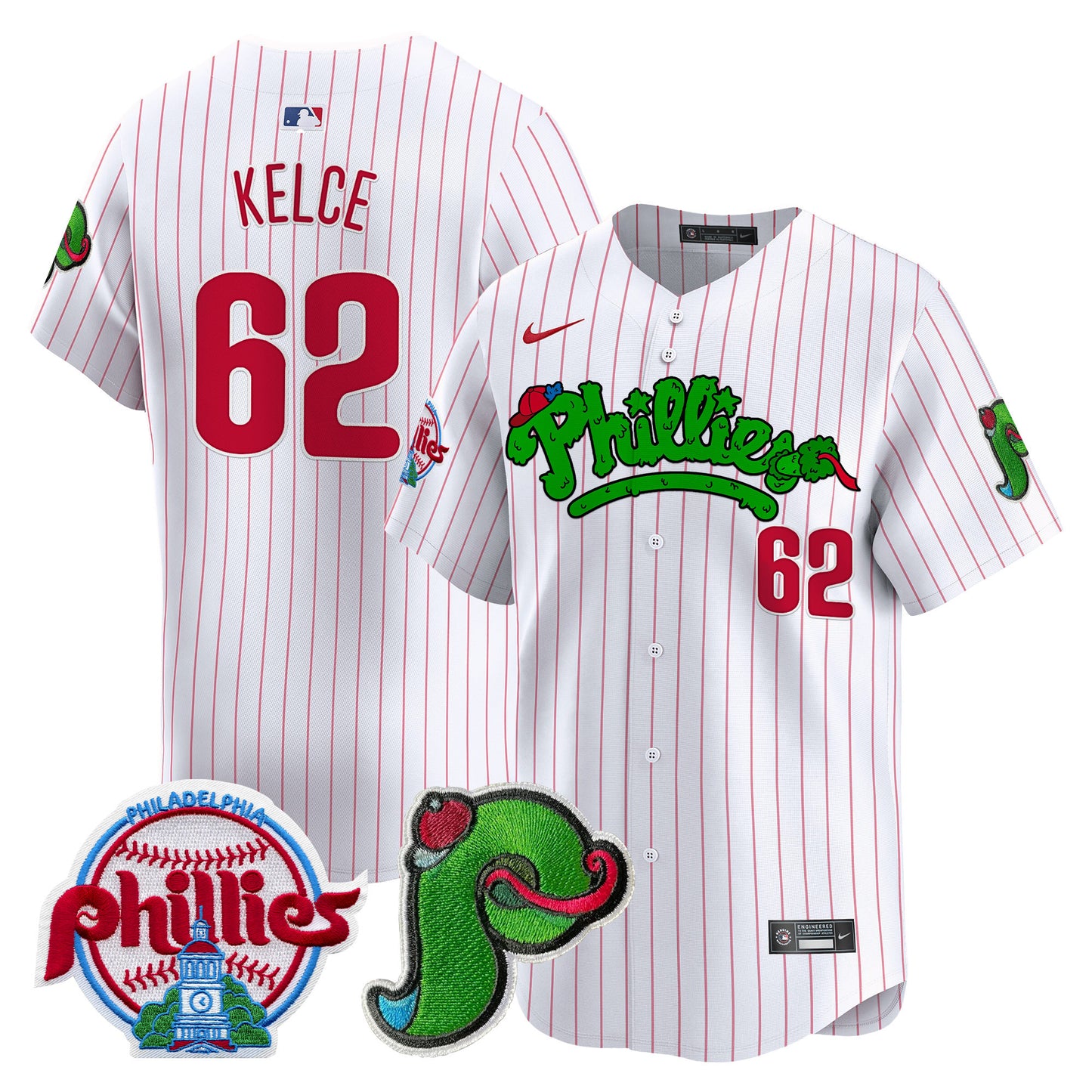 White Pinstripe - Jason Kelce