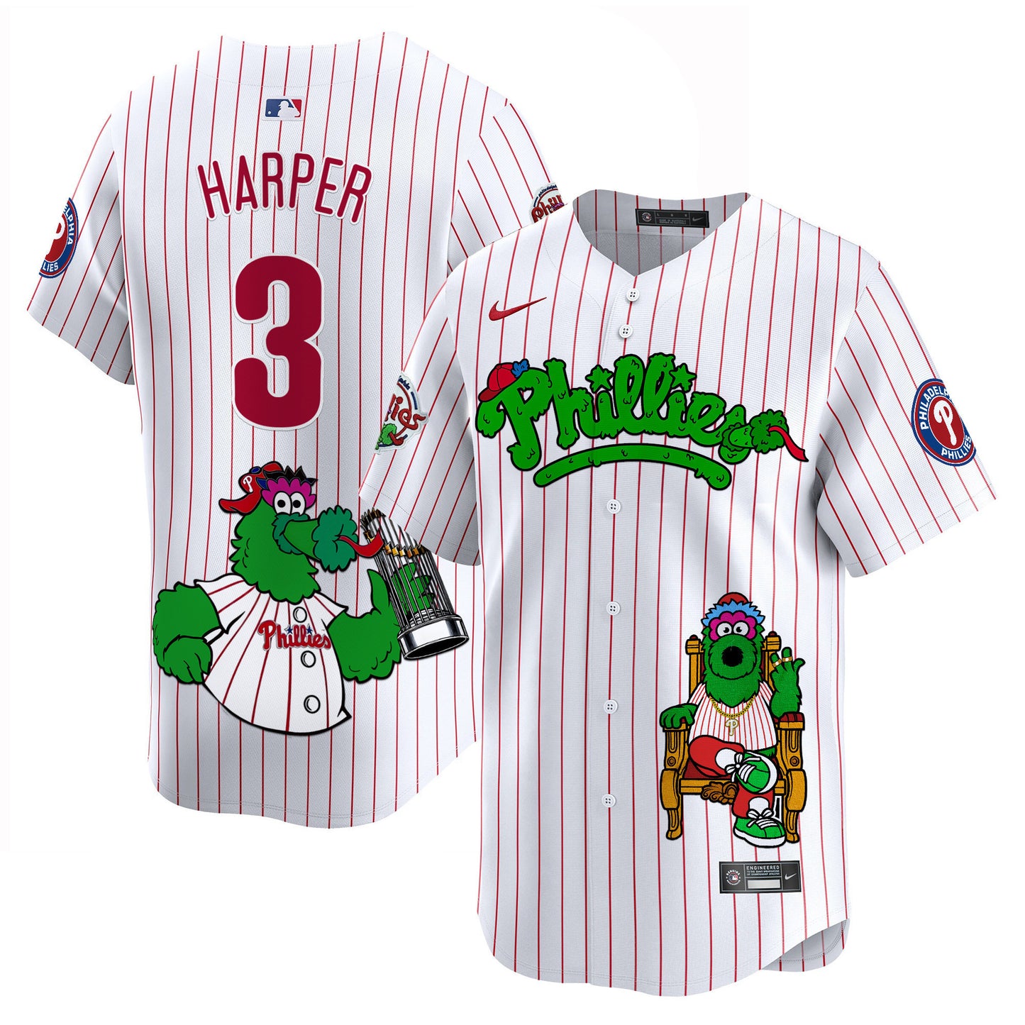 White Pinstripe - Bryce Harper