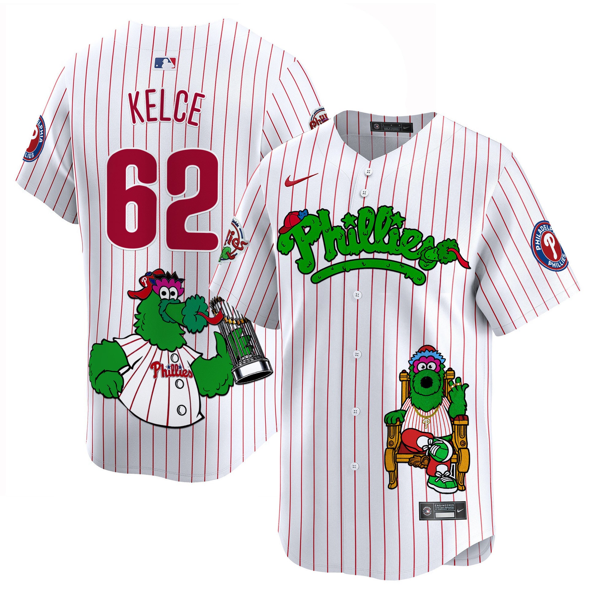 White Pinstripe - Jason Kelce