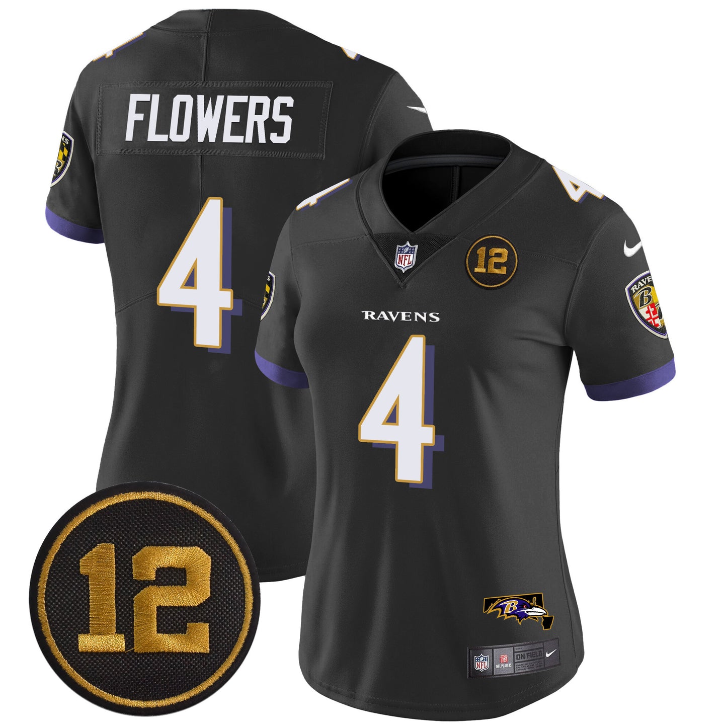 Black - Zay Flowers