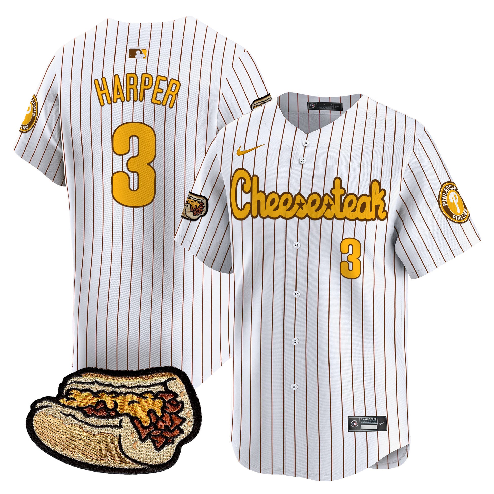 White Pinstripe - Bryce Harper