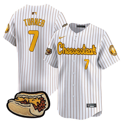 White Pinstripe - Trea Turner
