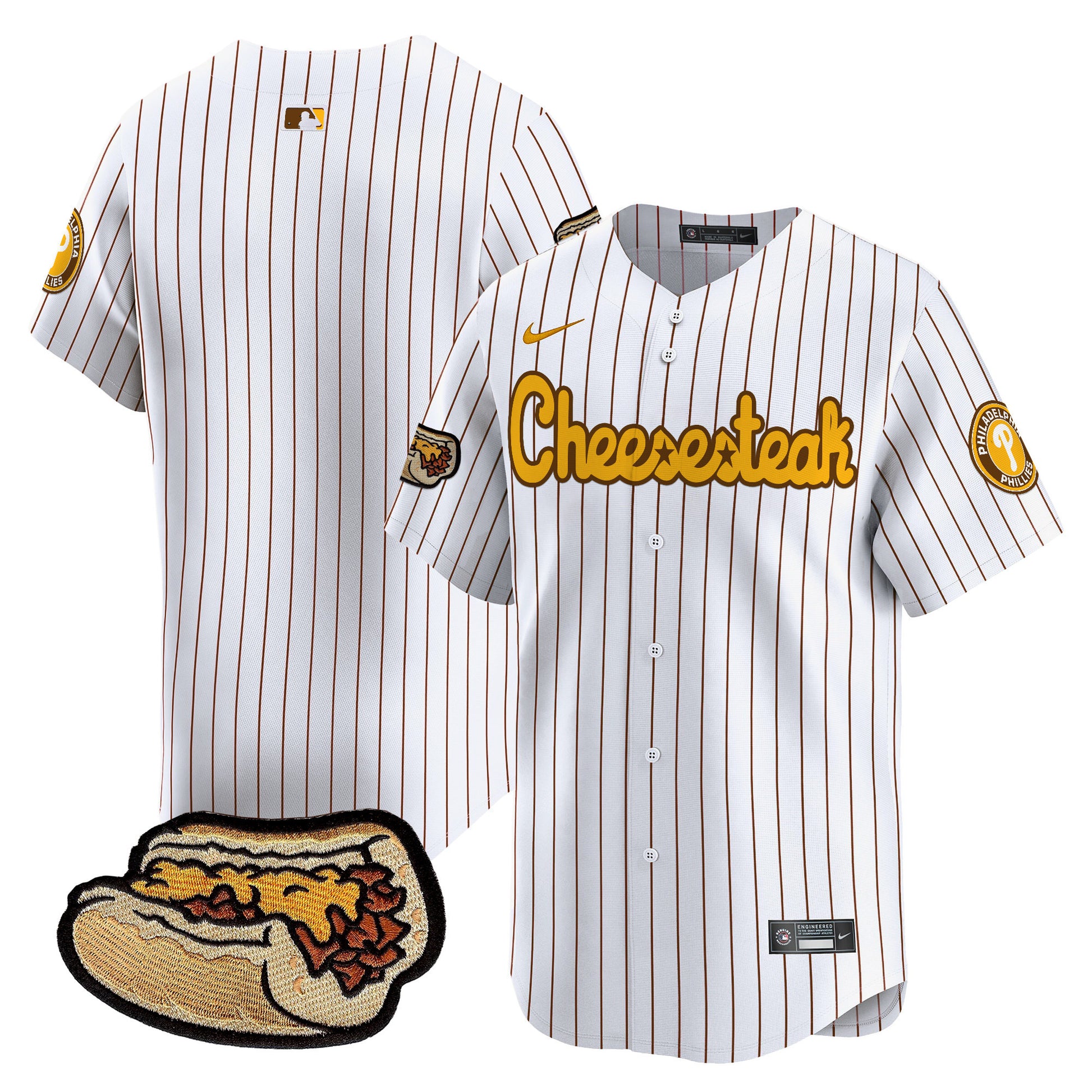 White Pinstripe - Team