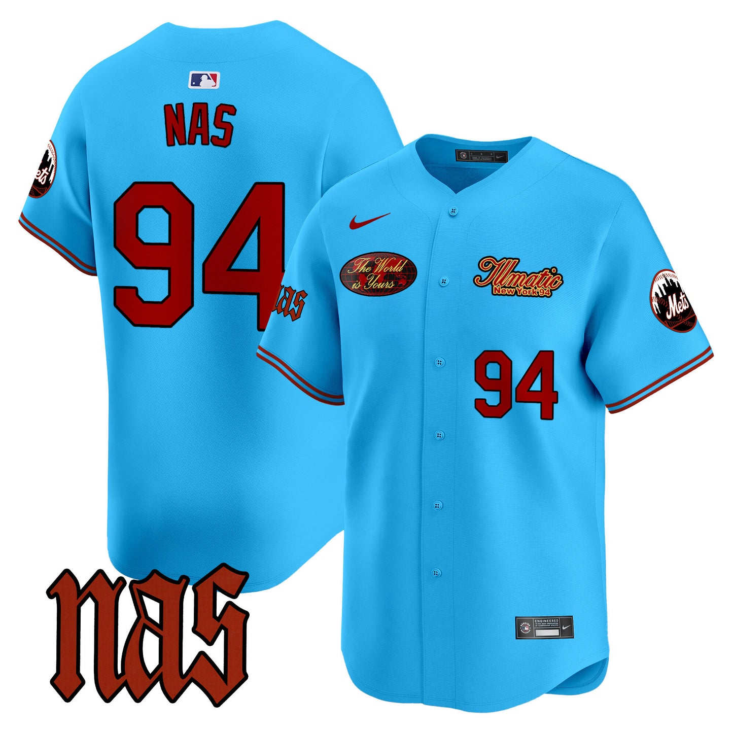 Light Blue - Nas