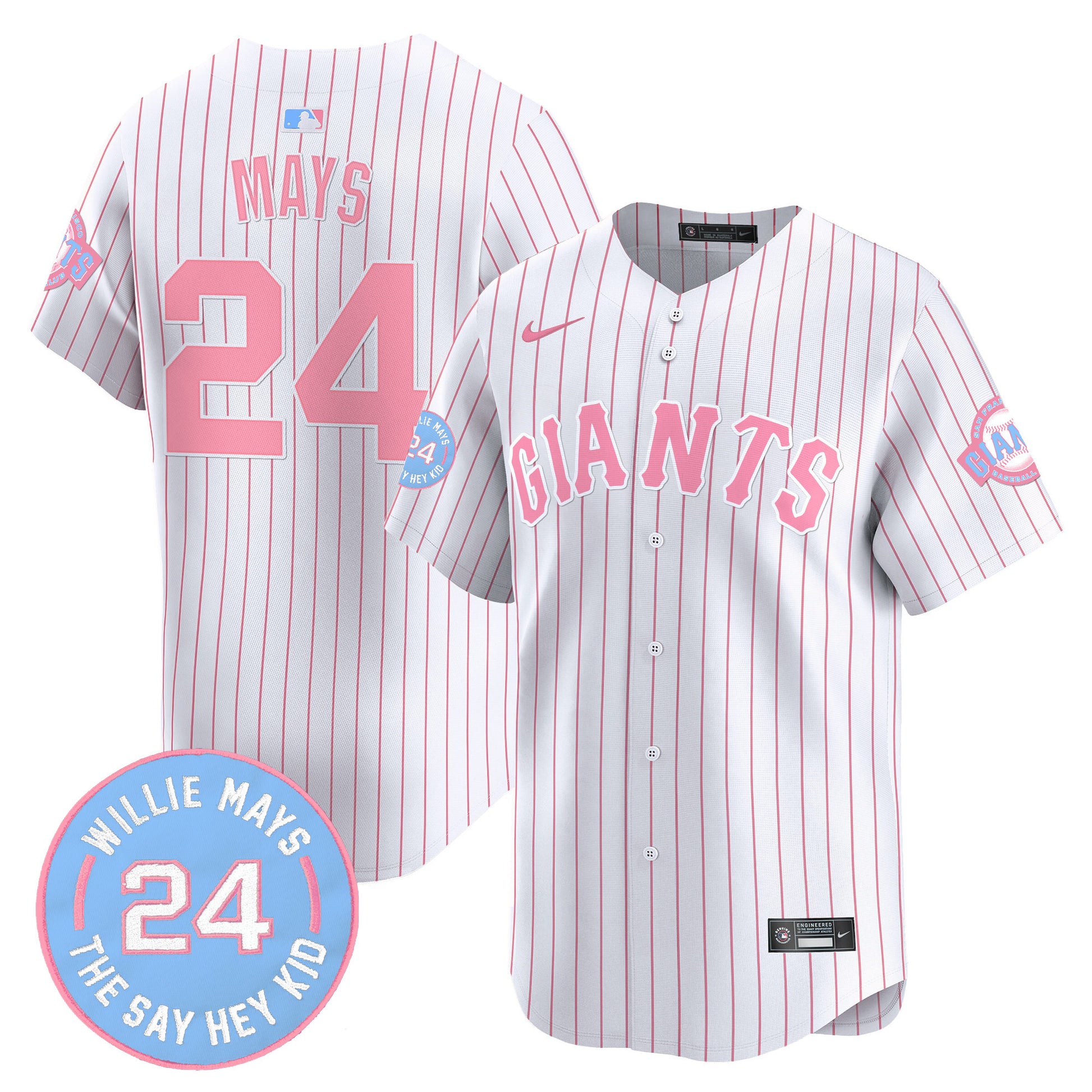 Pinstripe - Willie Mays