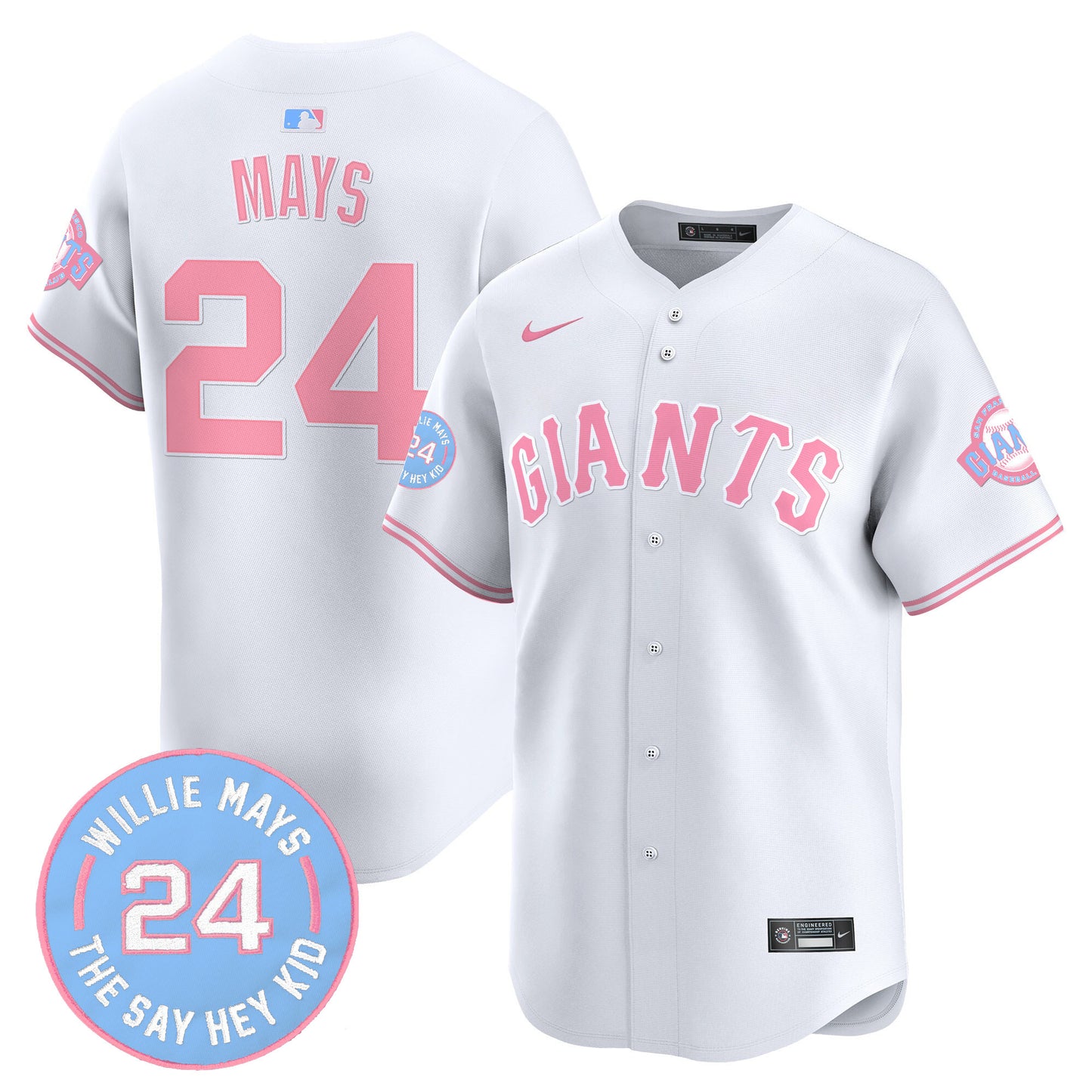 White - Willie Mays