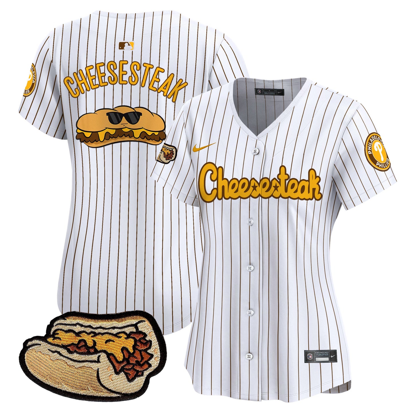 White Pinstripe - Cheesesteak