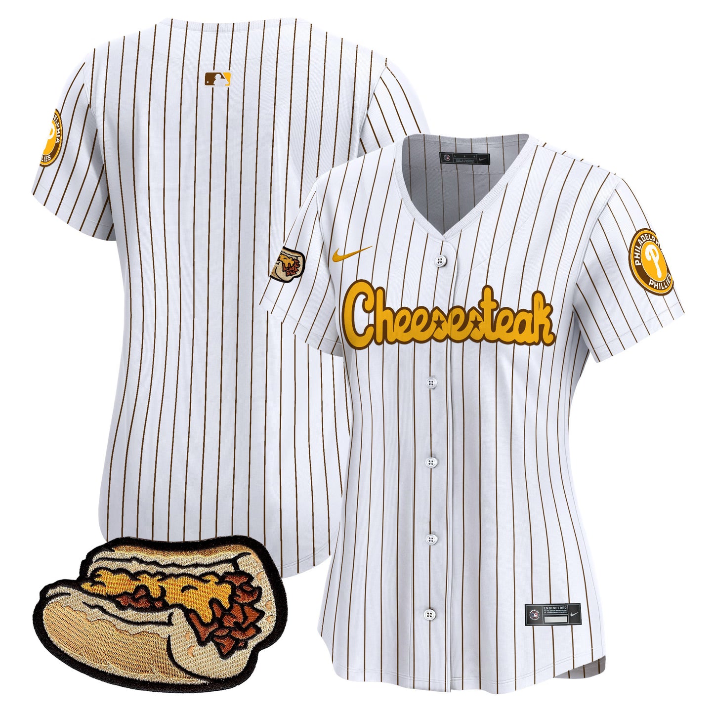 White Pinstripe - Team