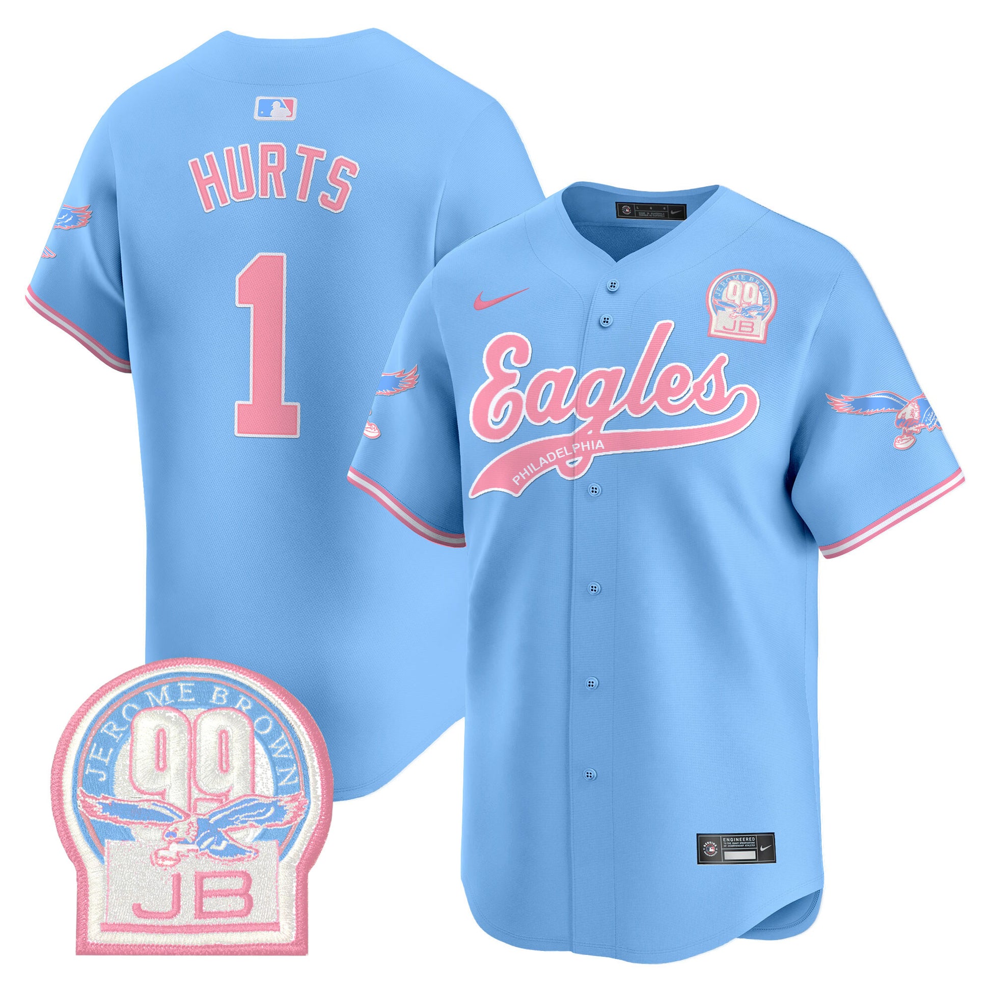Light Blue - Jalen Hurts