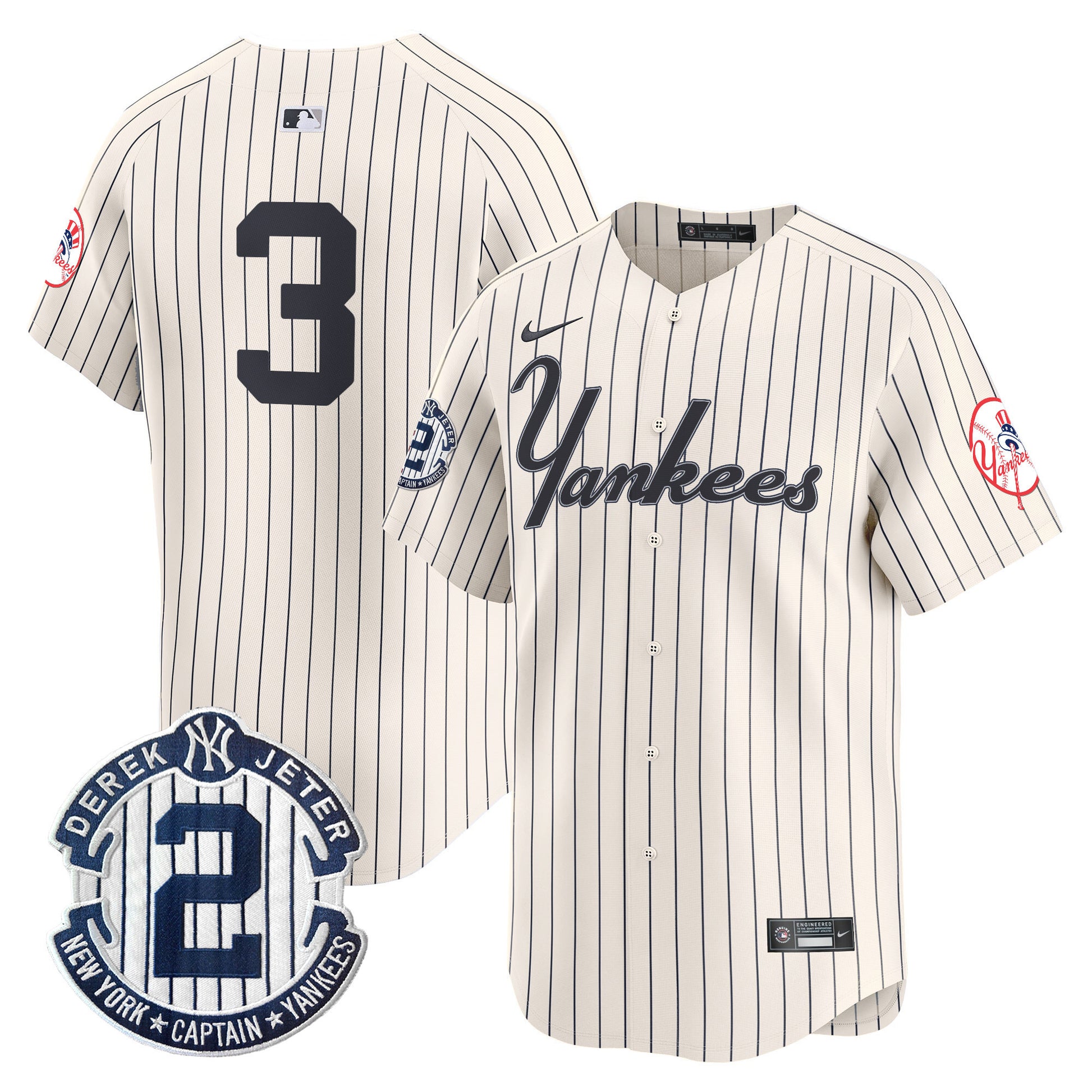 Pinstripe Cream - Babe Ruth