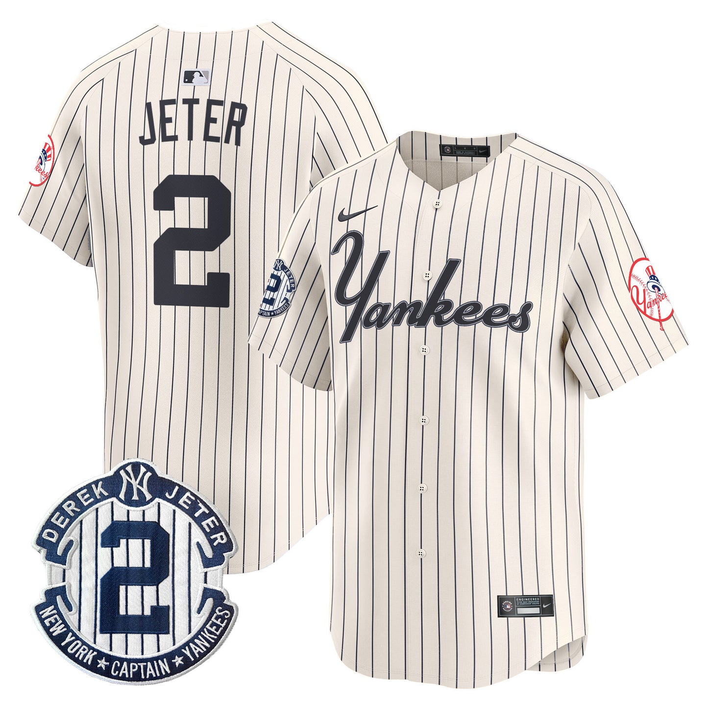 Pinstripe Cream - Derek Jeter