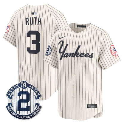 Pinstripe Cream - Babe Ruth