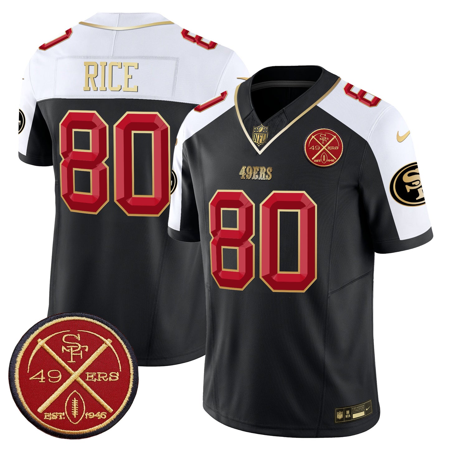 Black Alternate - Jerry Rice