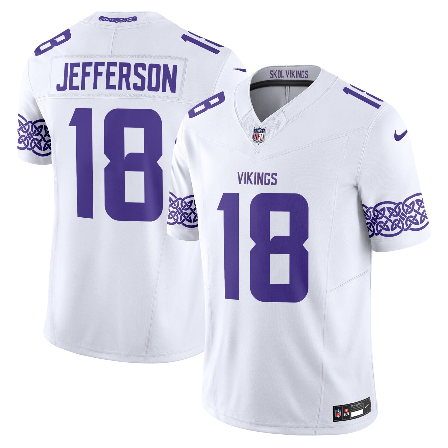 White - Justin Jefferson