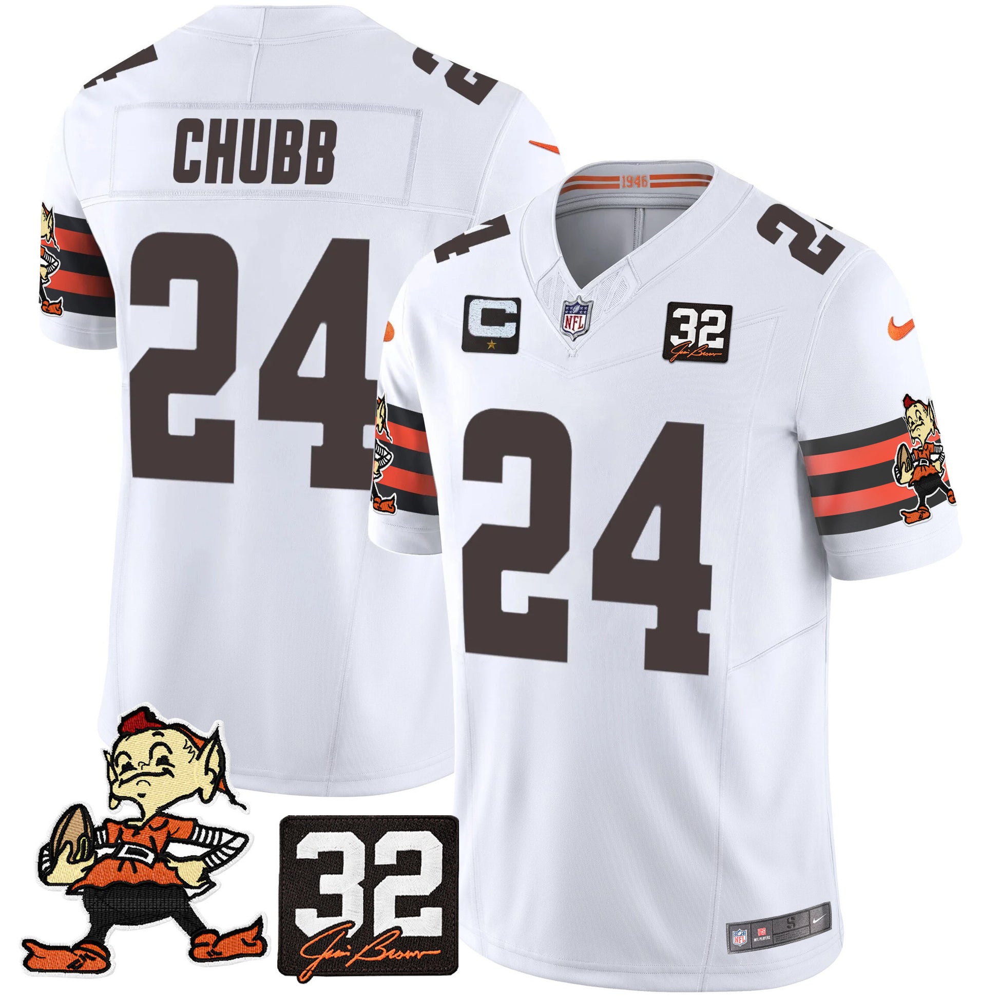 White - Nick Chubb