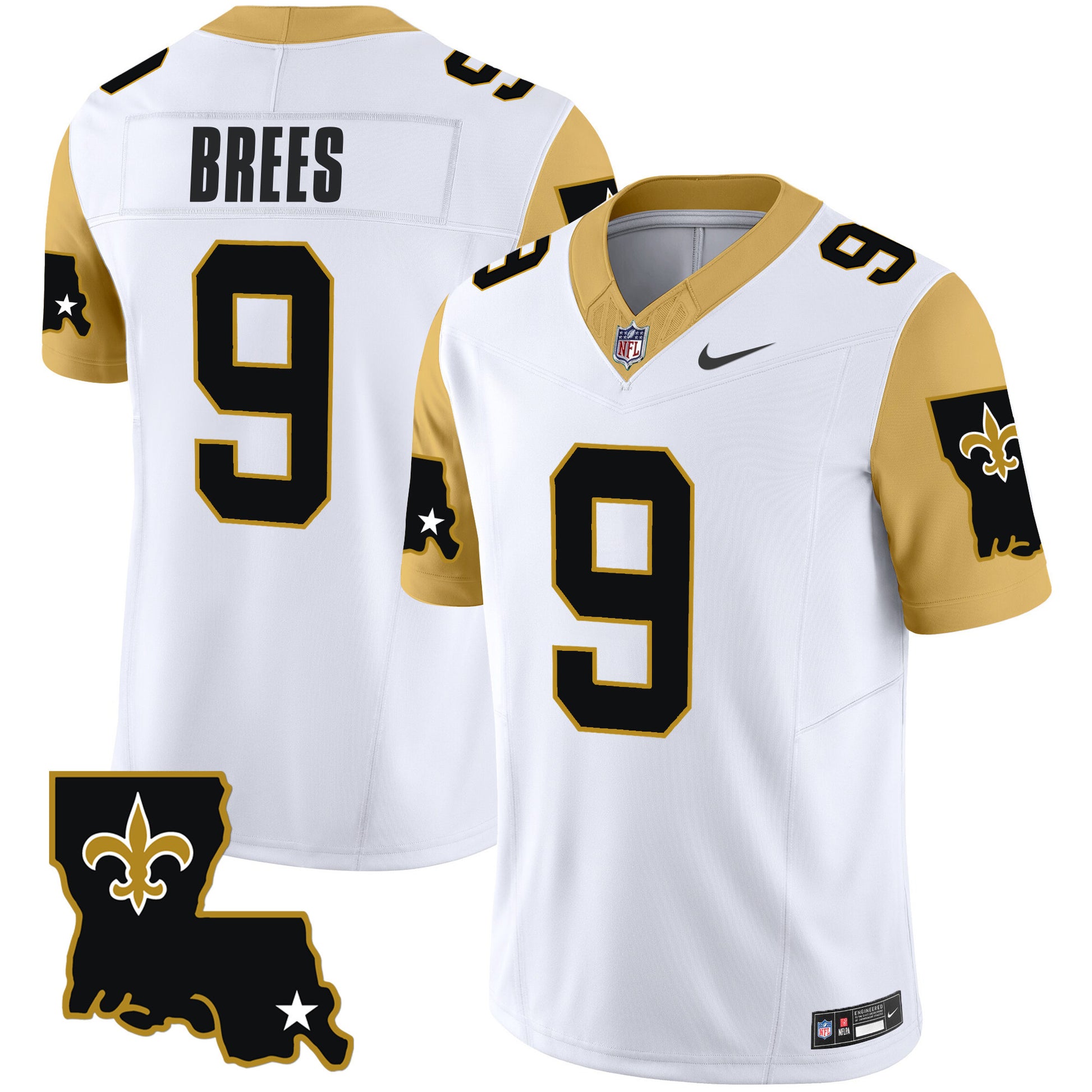 White - Drew Brees
