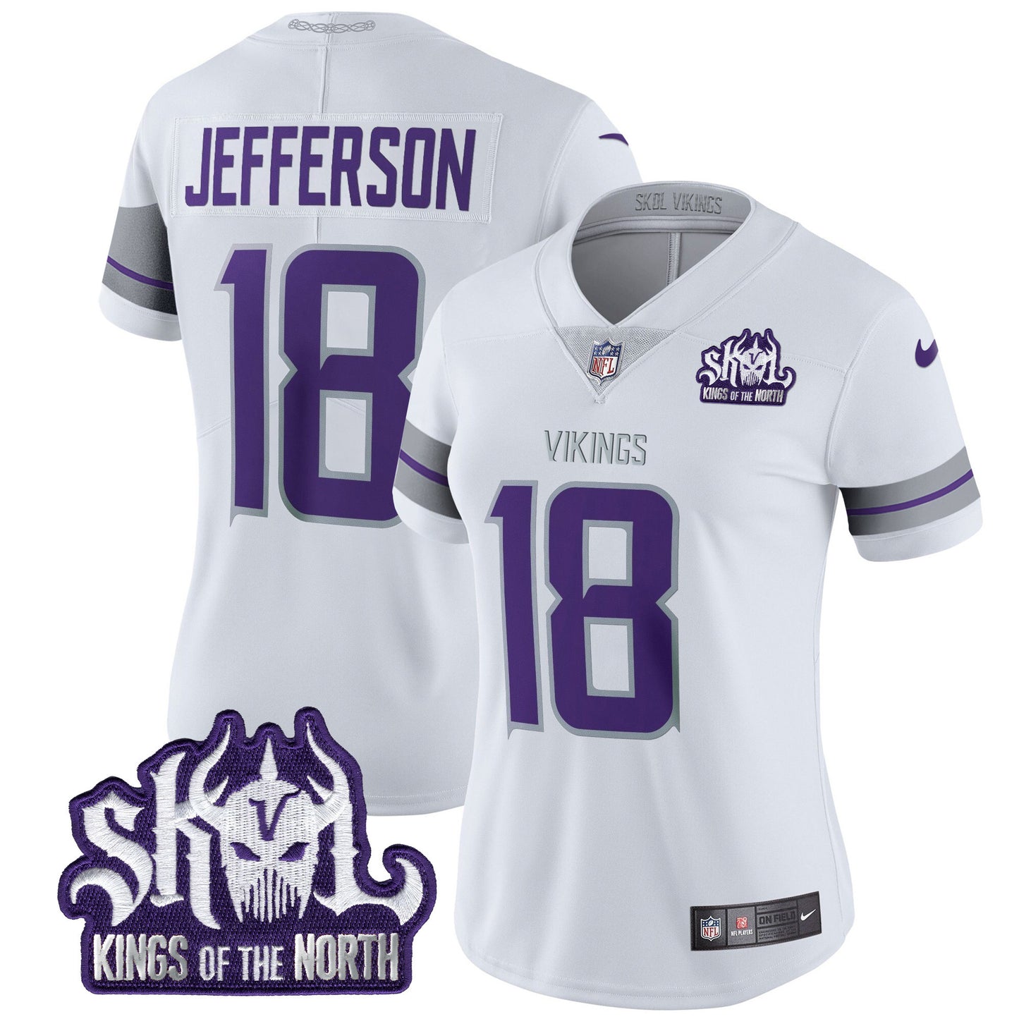 White - Justin Jefferson