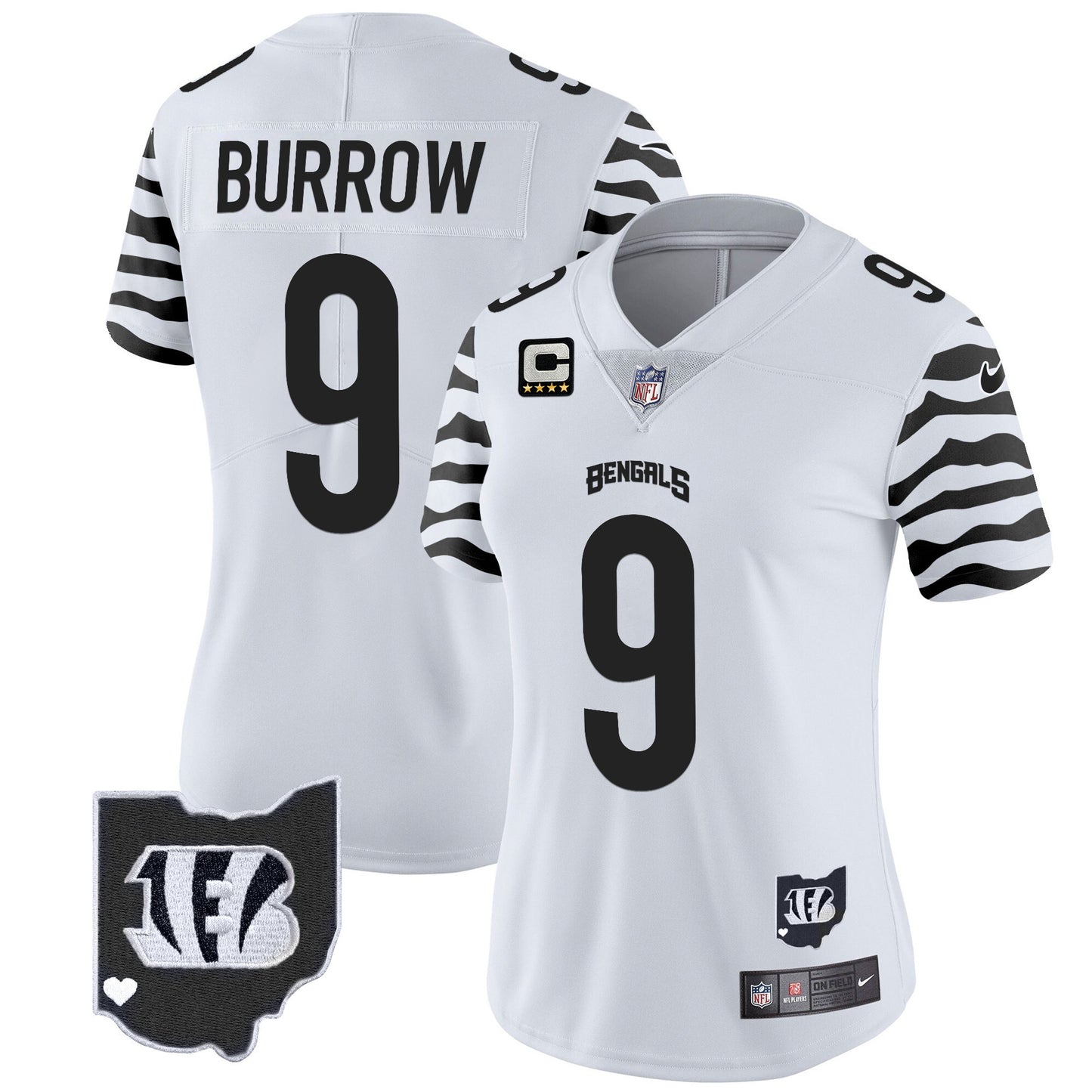 White - Joe Burrow