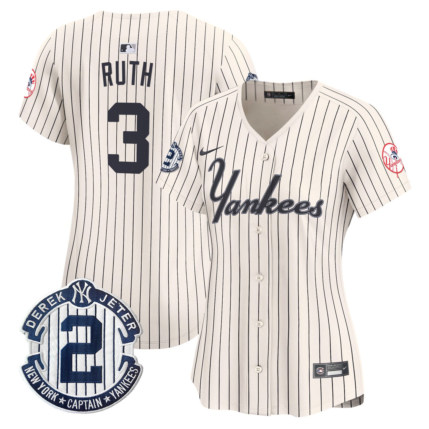 Pinstripe Cream - Babe Ruth