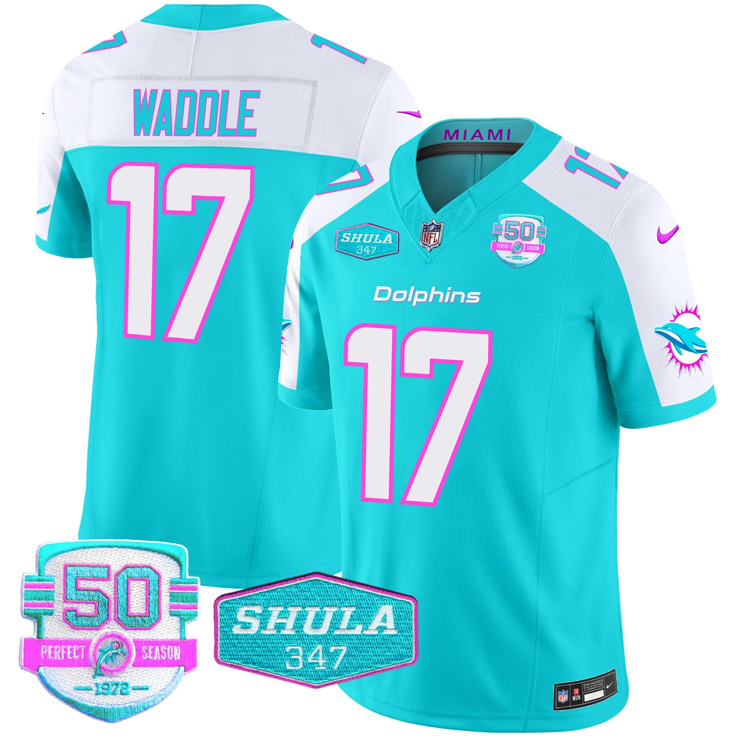 Aqua Alternate - Jaylen Waddle