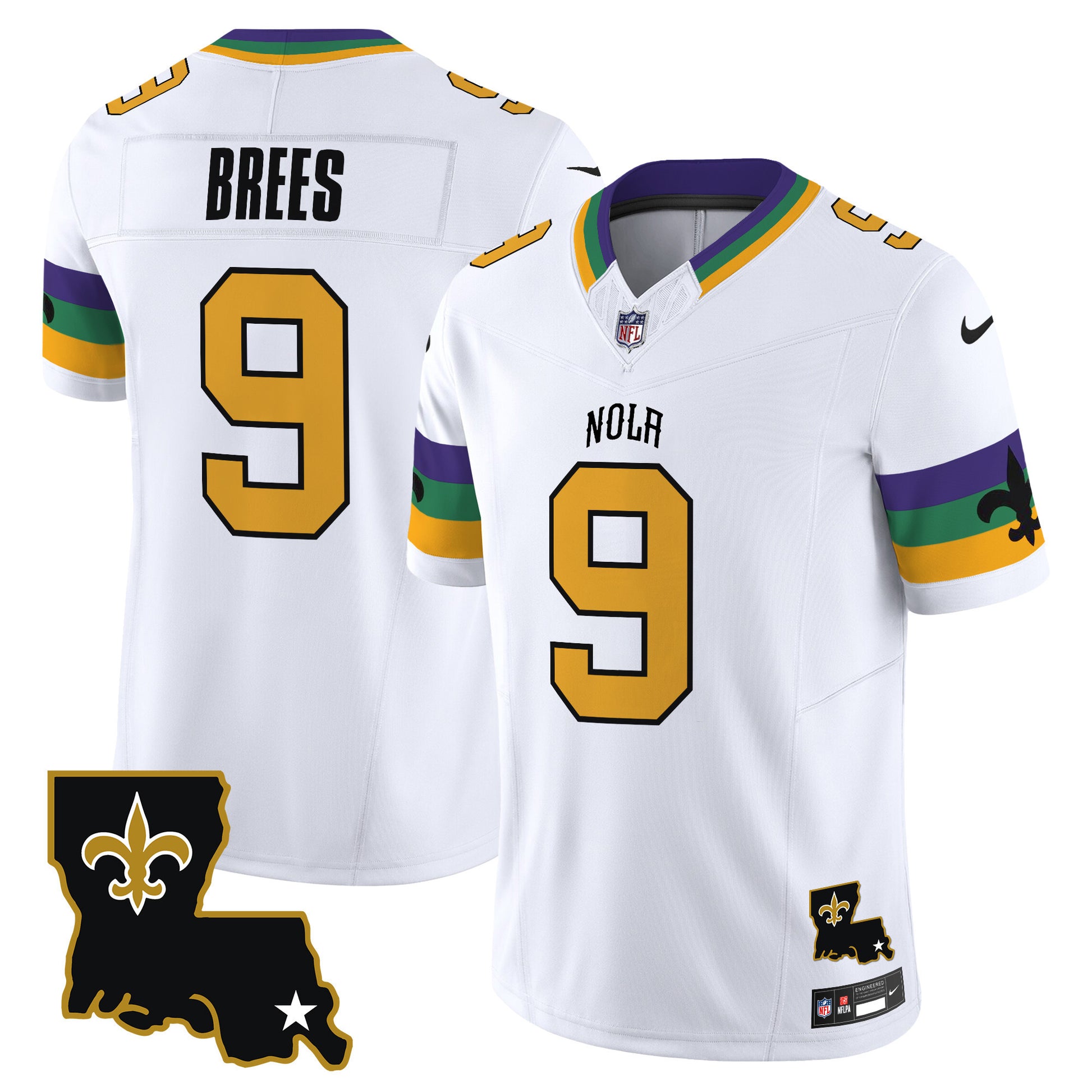 White - Drew Brees