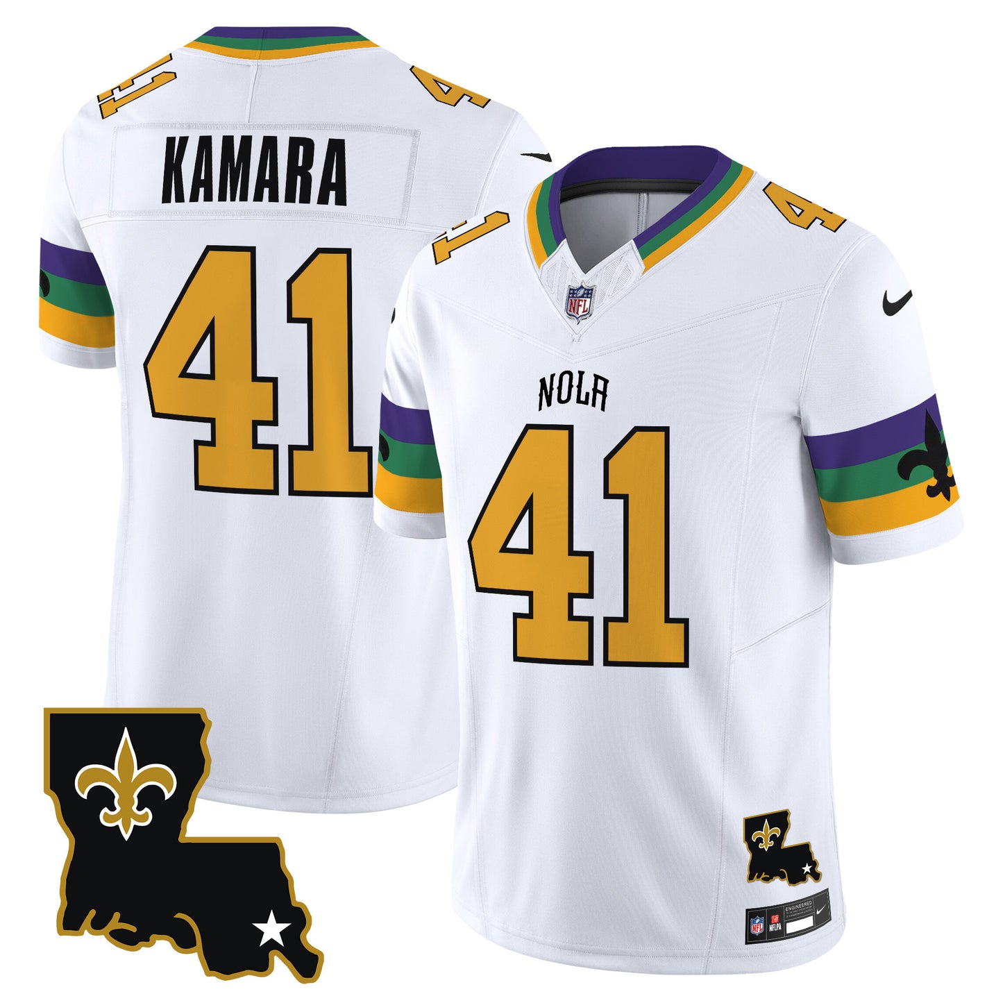 White - Alvin Kamara